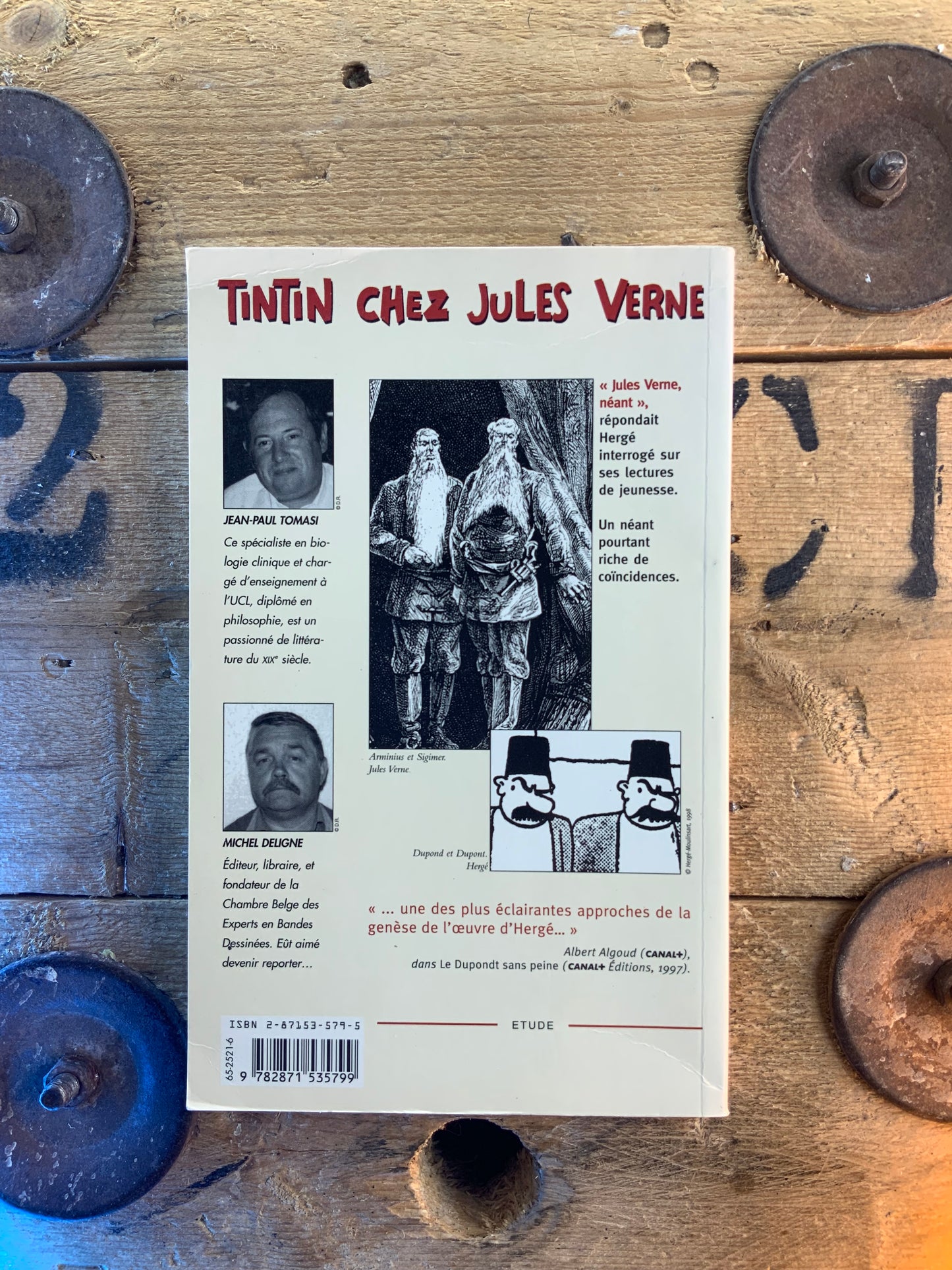 Tintin chez Jules Verne - J.-P. Tomasi et M. Deligne