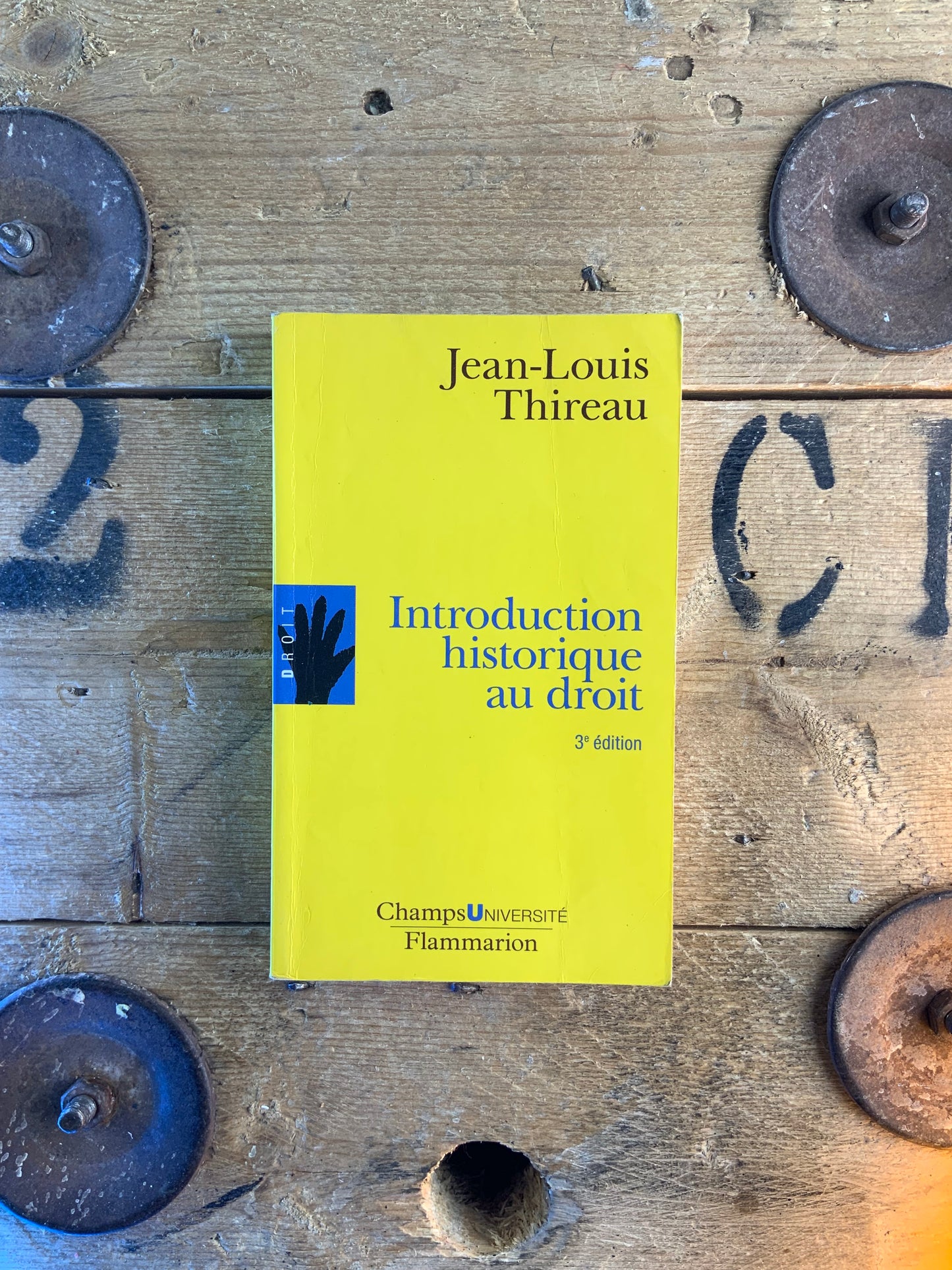 Introduction historique au droit - Jean-Louis Thireau