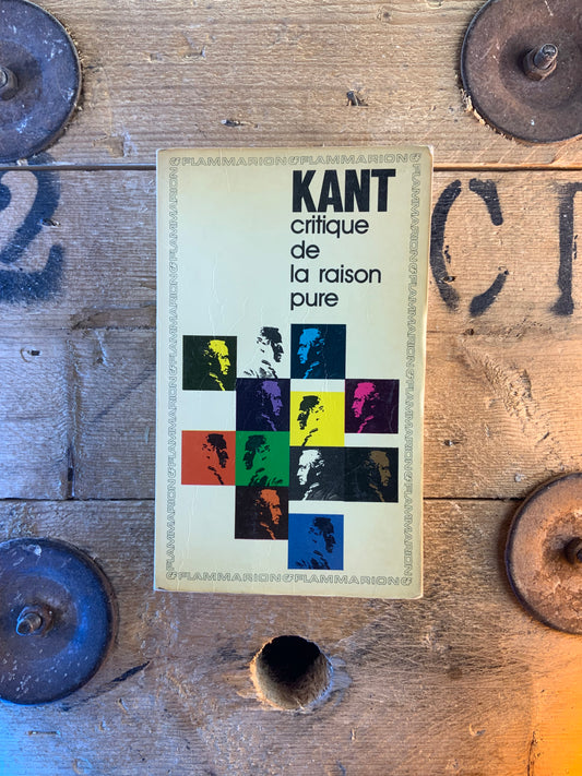 Critique de la raison pure - Emmanuel Kant