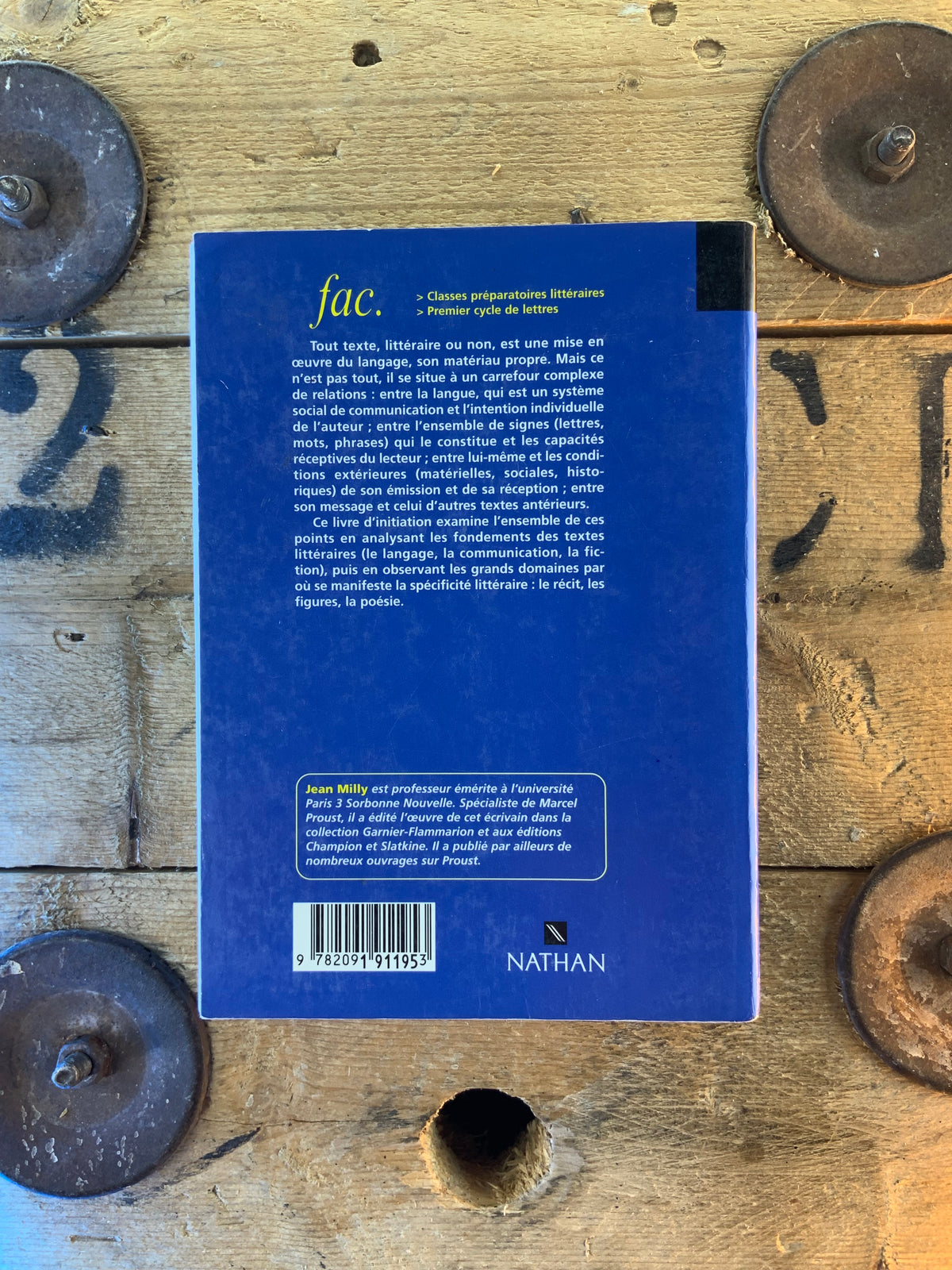 Poétique des textes : une introduction aux techniques et aux théories de l’écriture littéraire - Jean Milly