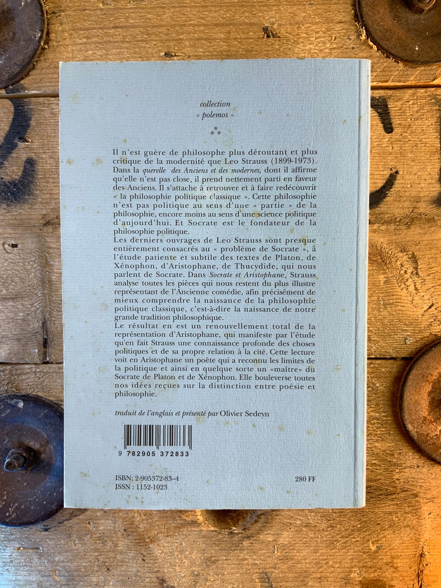 Socrate et Aristophane - Leo Strauss