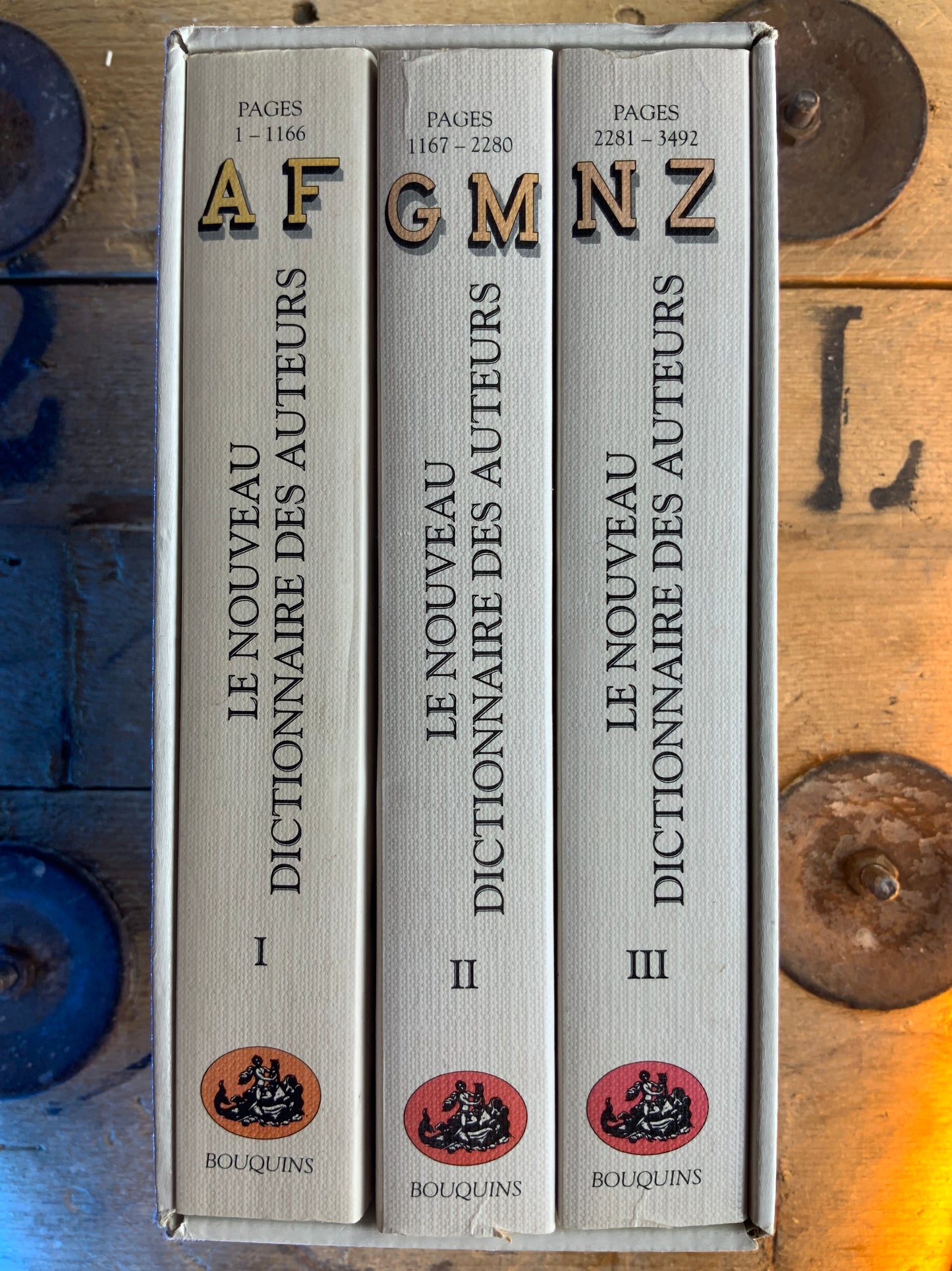 Le nouveau Dictionnaire des auteurs [Coffret de 3 volumes]