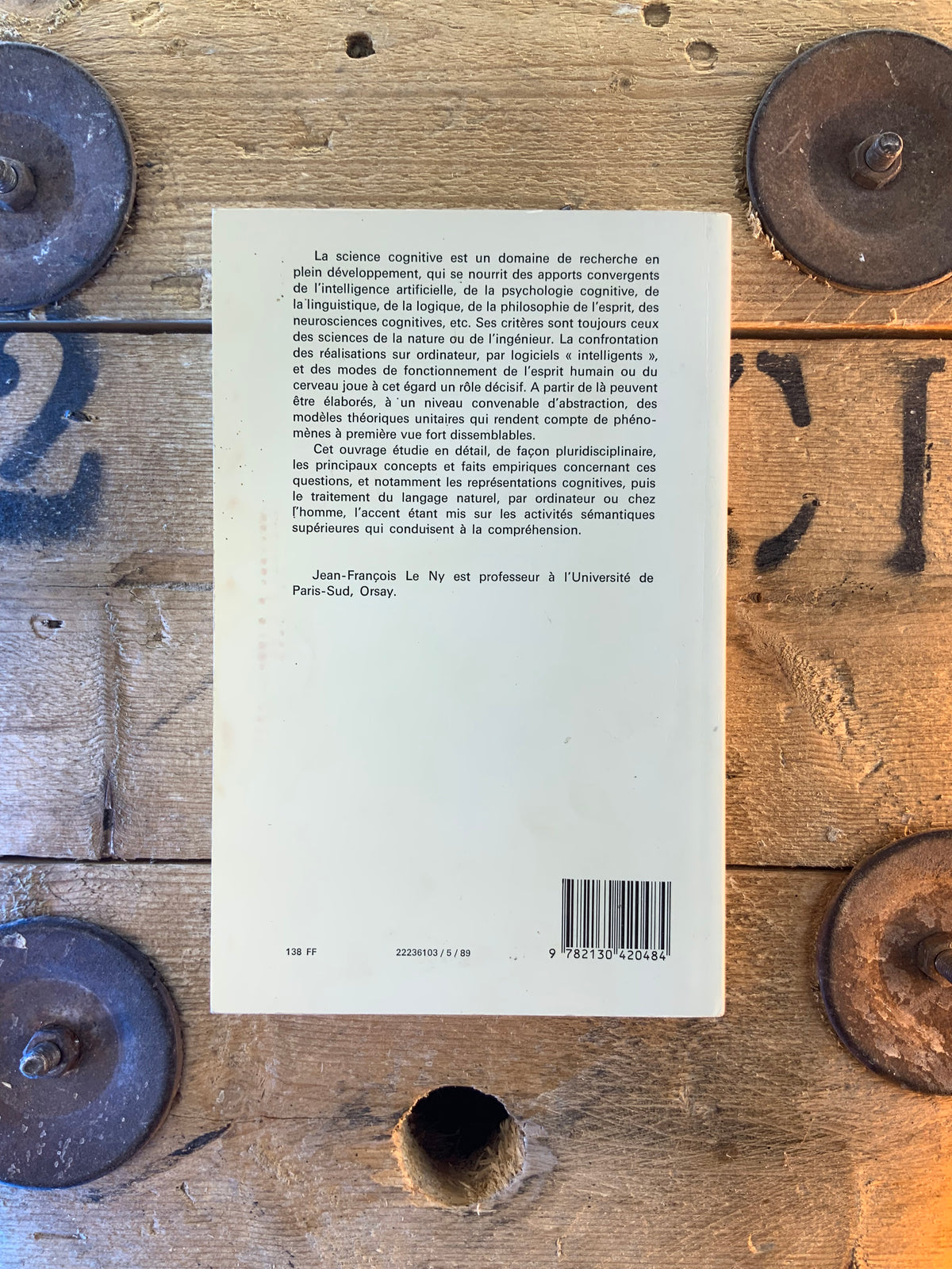 Science cognitive et compréhension du langage - Jean-François Le Ny
