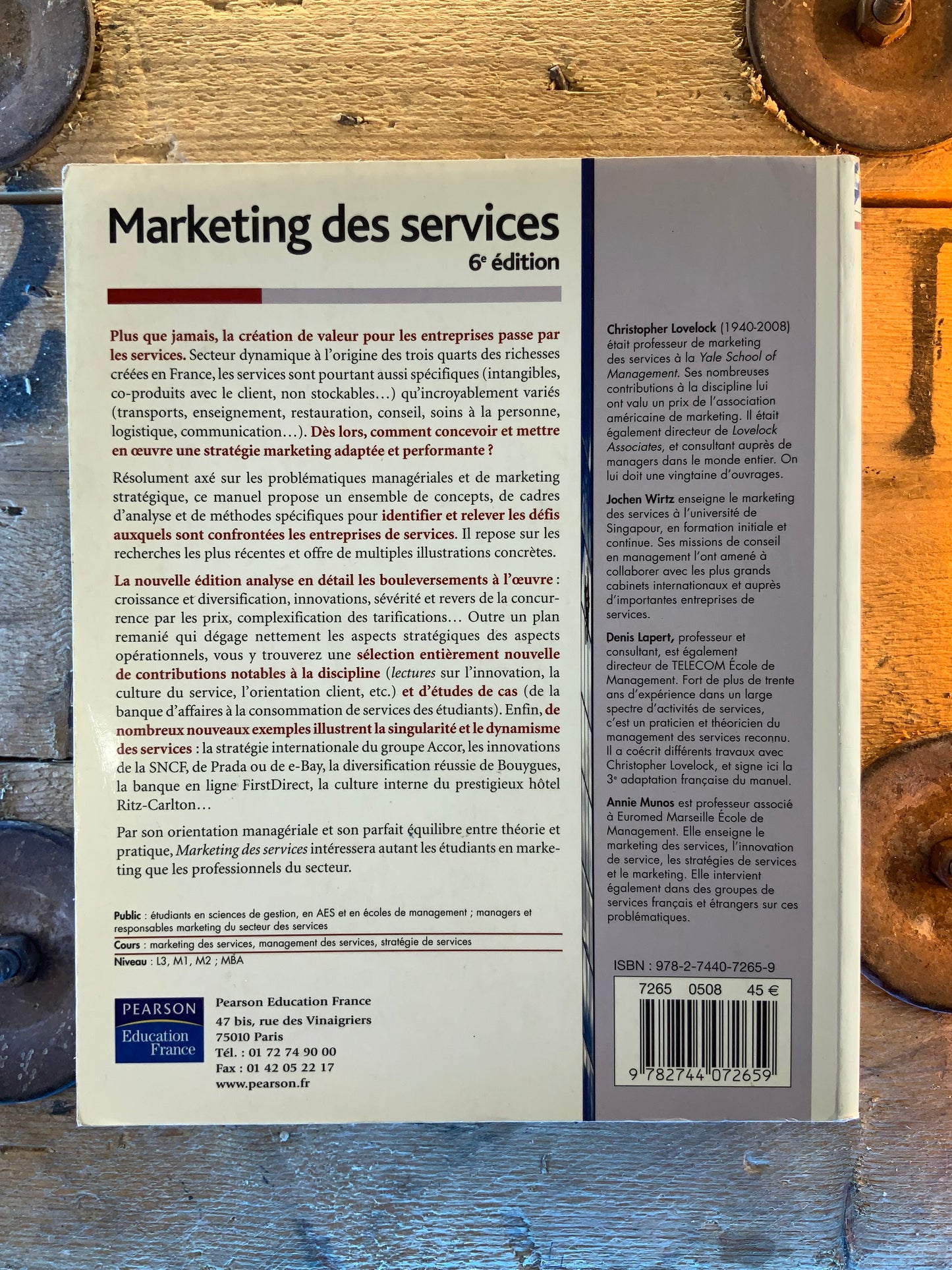 Marketing des services