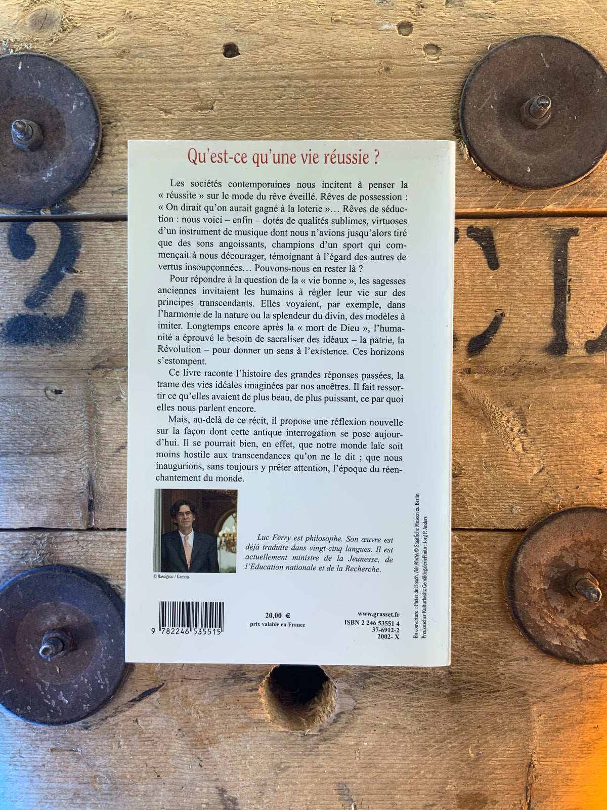Qu’est-ce qu’une vie réussie ? - Luc Ferry