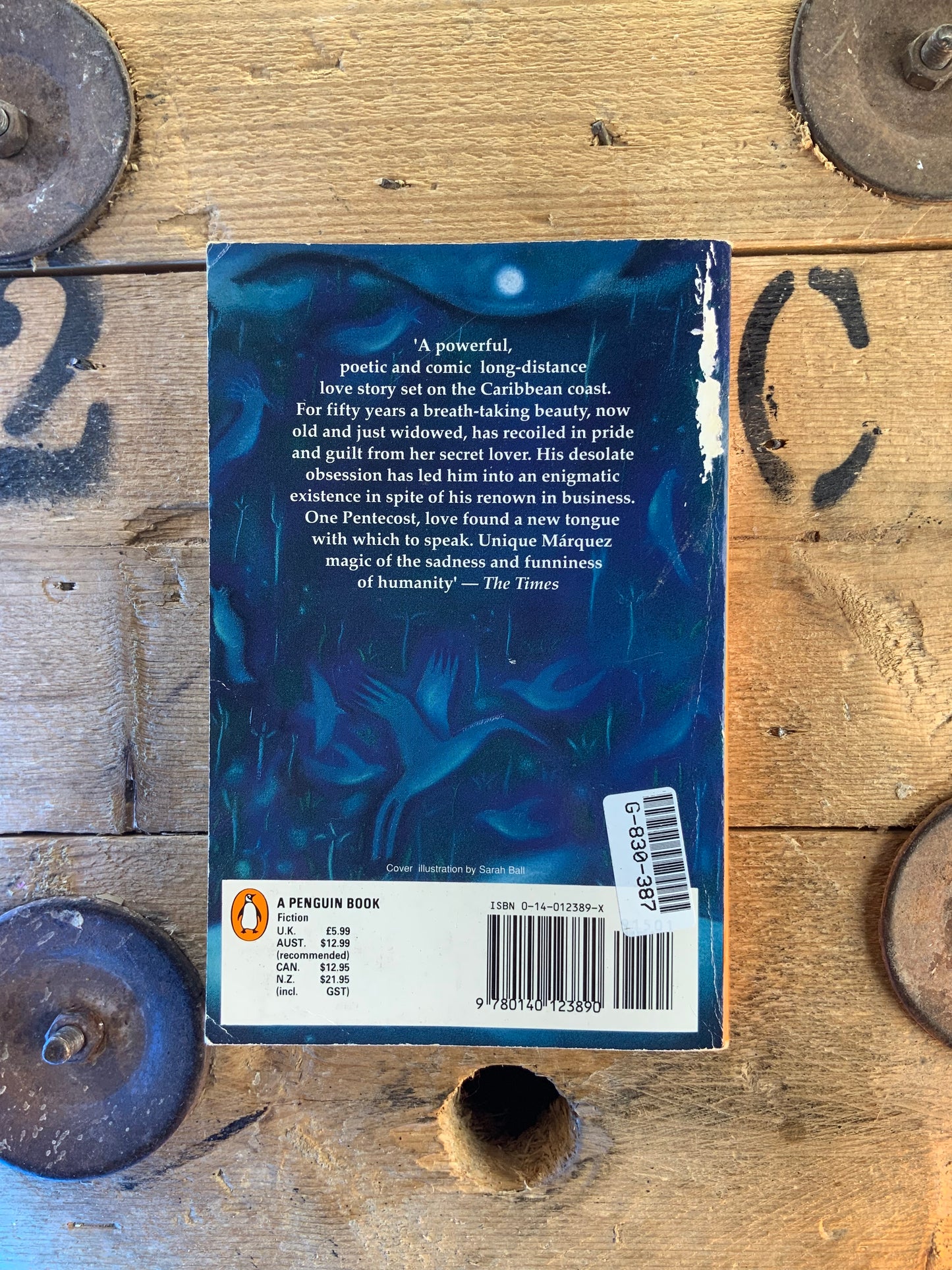 Love in the time of cholera - Gabriel Garcia Marquez