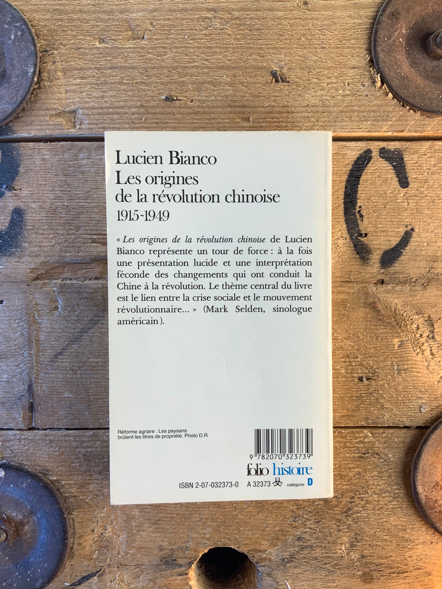 Les origines de la révolution chinoise 1915-1945 - Lucien Bianco