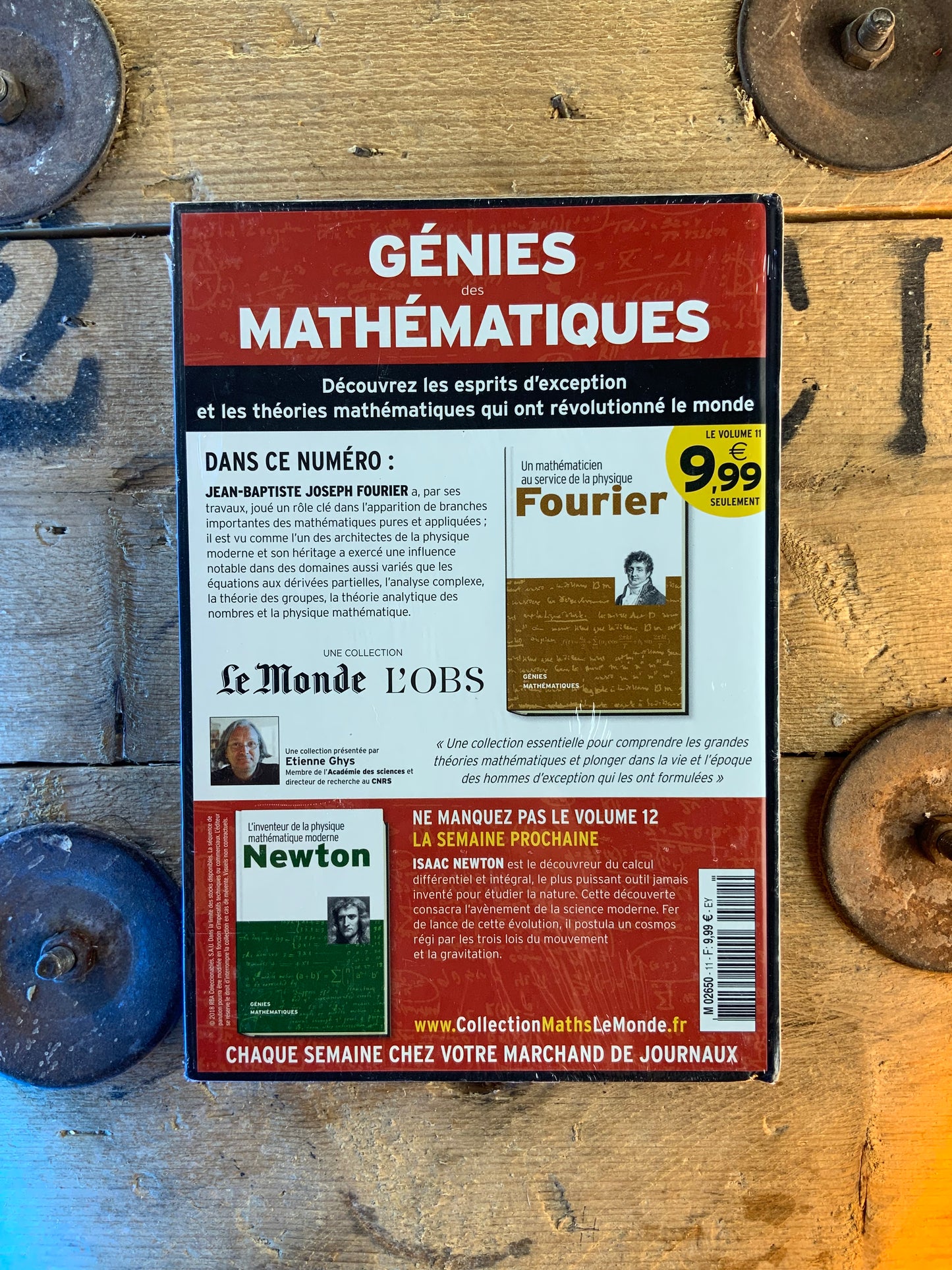 Fourier : Un mathématicien au service de la physique [ COLLECTION GÉNIES MATHÉMATIQUES ]