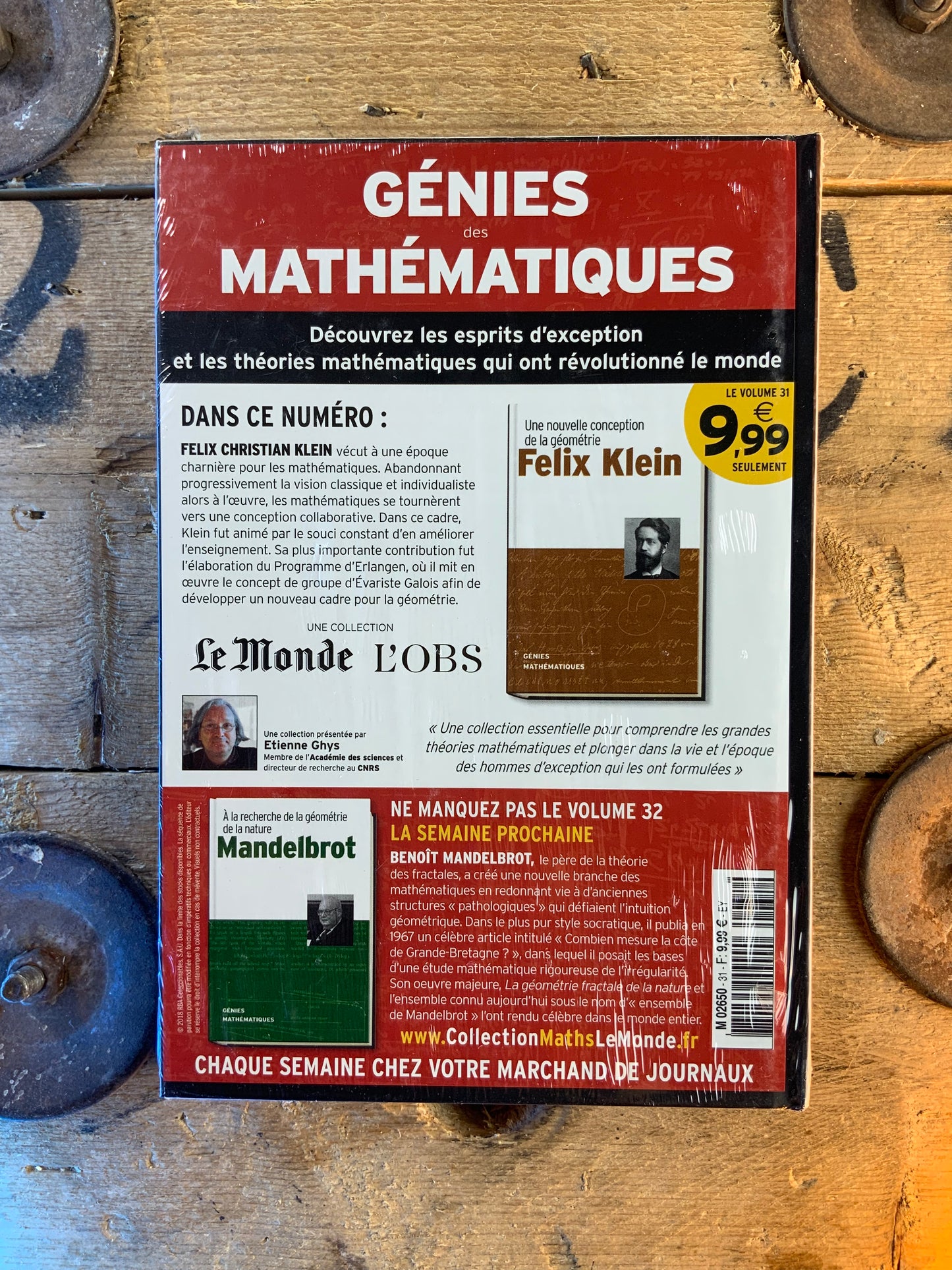 Felix Klein : Une nouvelle conception de la géométrie [ COLLECTION GÉNIES MATHÉMATIQUES ]