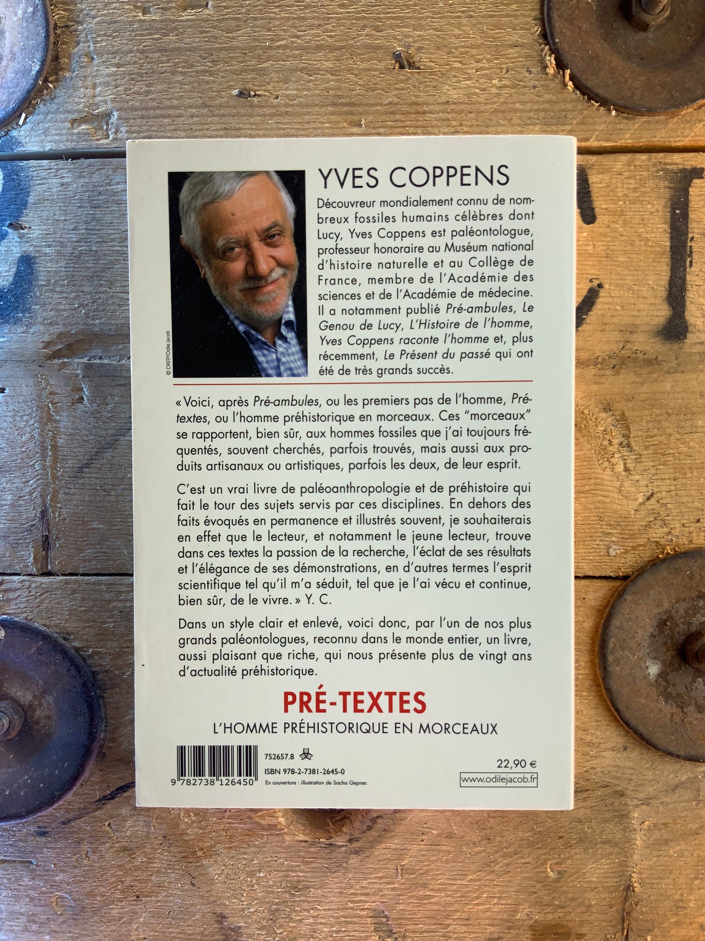 Pré-textes : l’homme préhistorique en morceaux - Yves Coppens