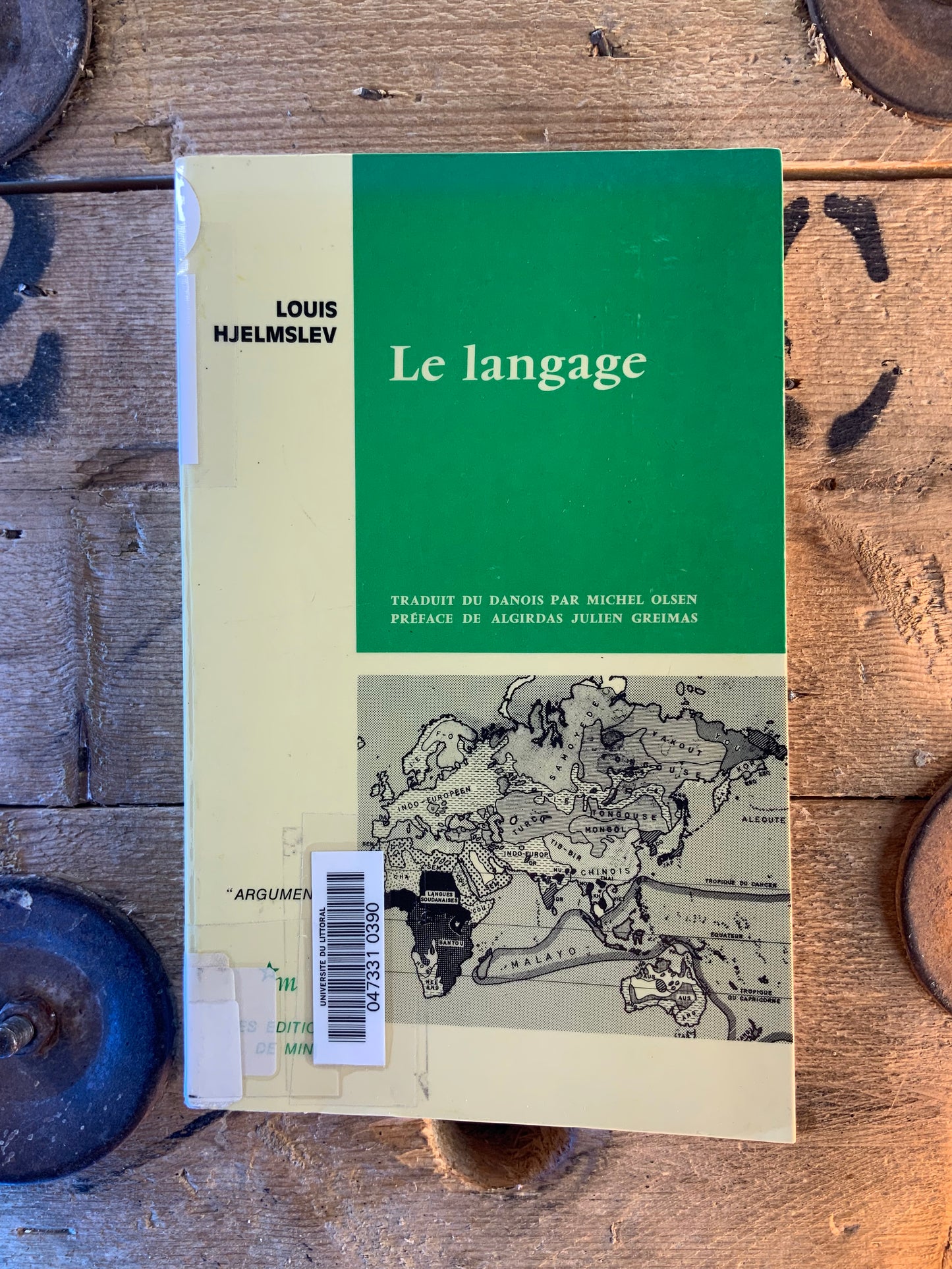 Le langage - Louis Hjelmeslev