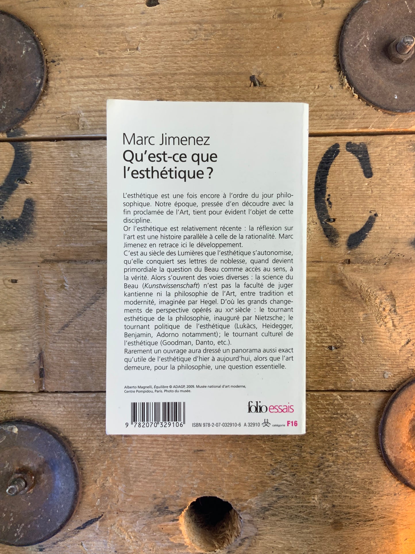 Qu’est-ce que l’esthétique - Marc Jimenez