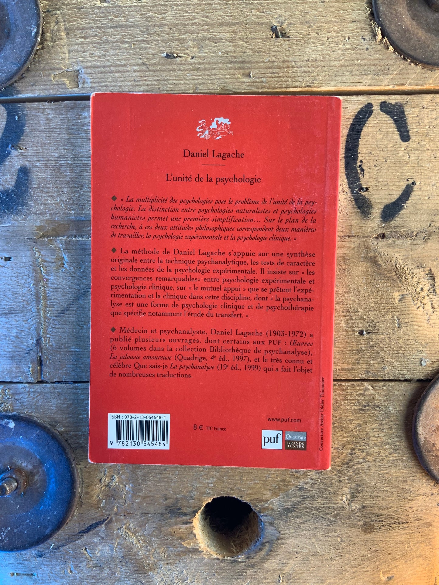 L’unité de la psychologie - Daniel Lagache