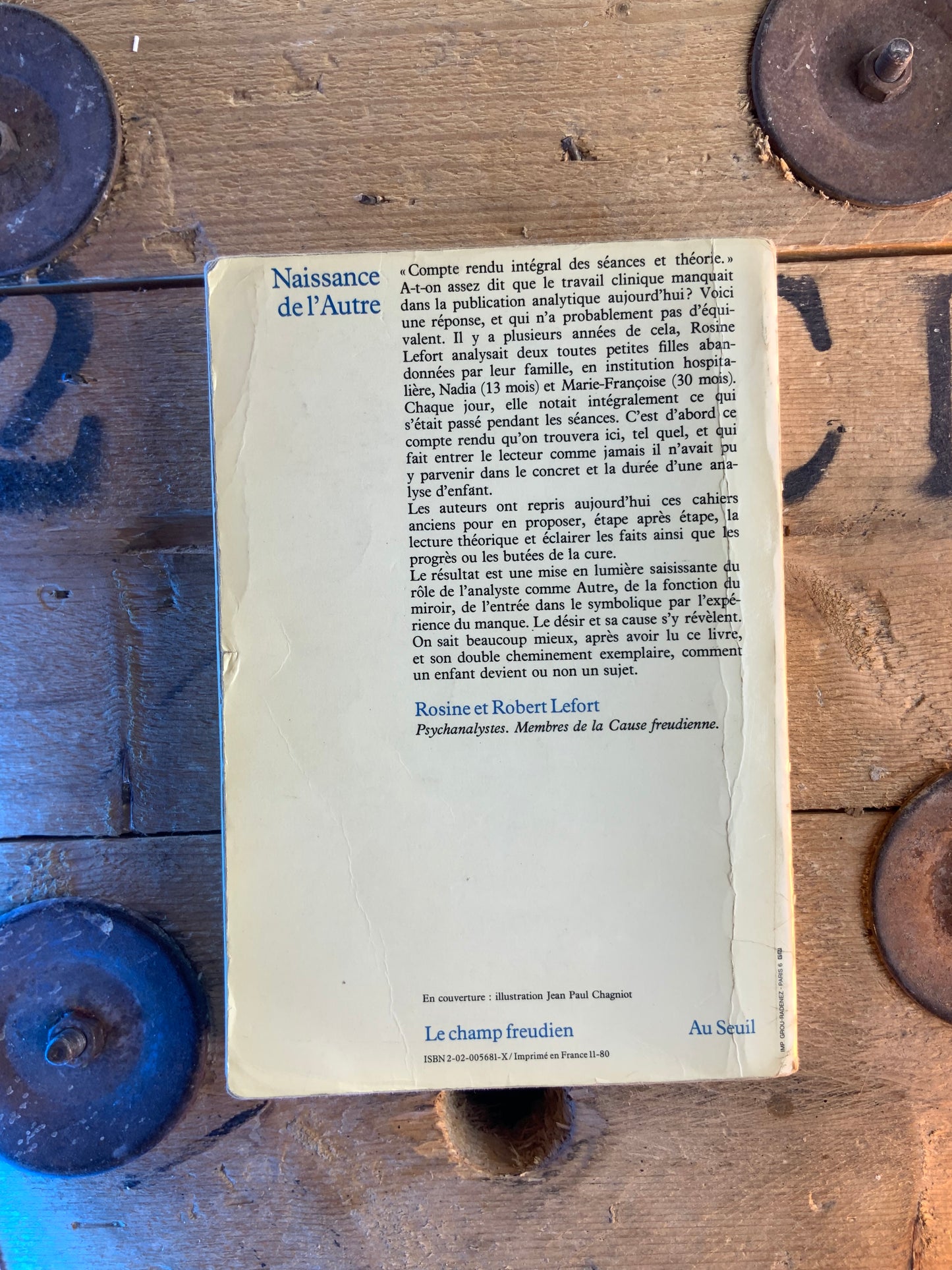 Naissance de l’autre - Robert Lefort