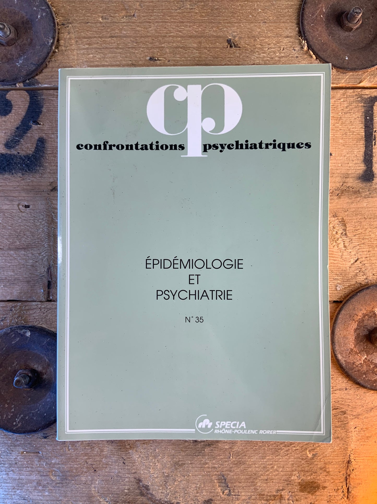 Confrontations psychiatriques : Épidémologie et psychiatrie