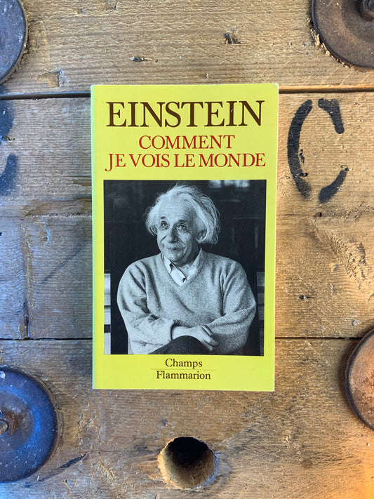 Comment je vois le monde - Albert Einstein
