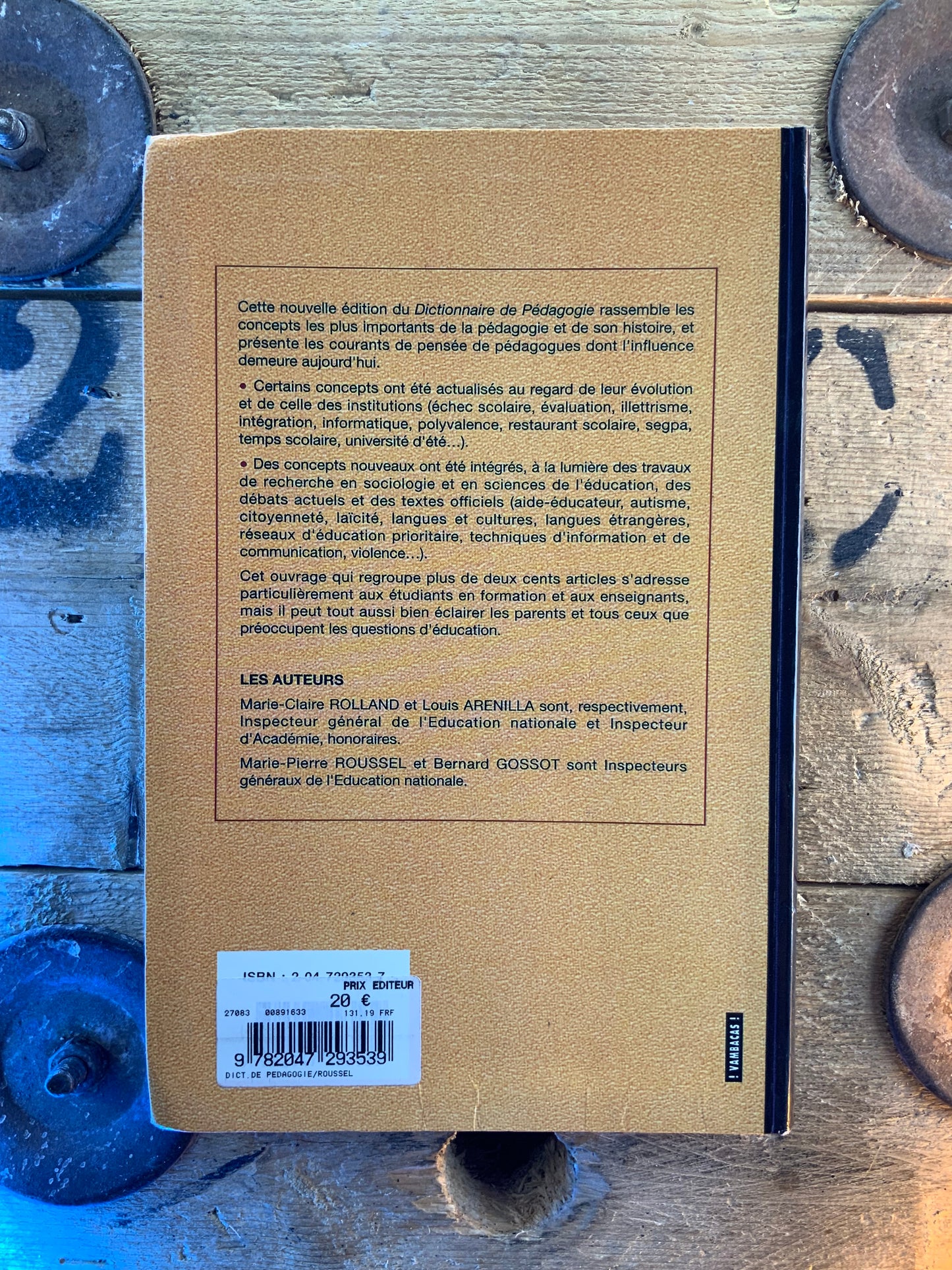 Dictionnaire de pédagogie