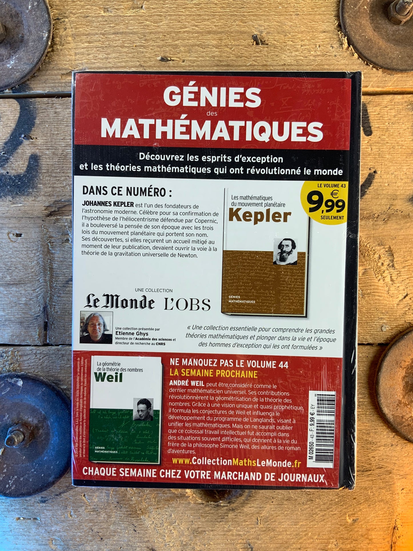 Kepler : Les mathématiques du mouvement planétaire [ COLLECTION GÉNIES MATHÉMATIQUES ]