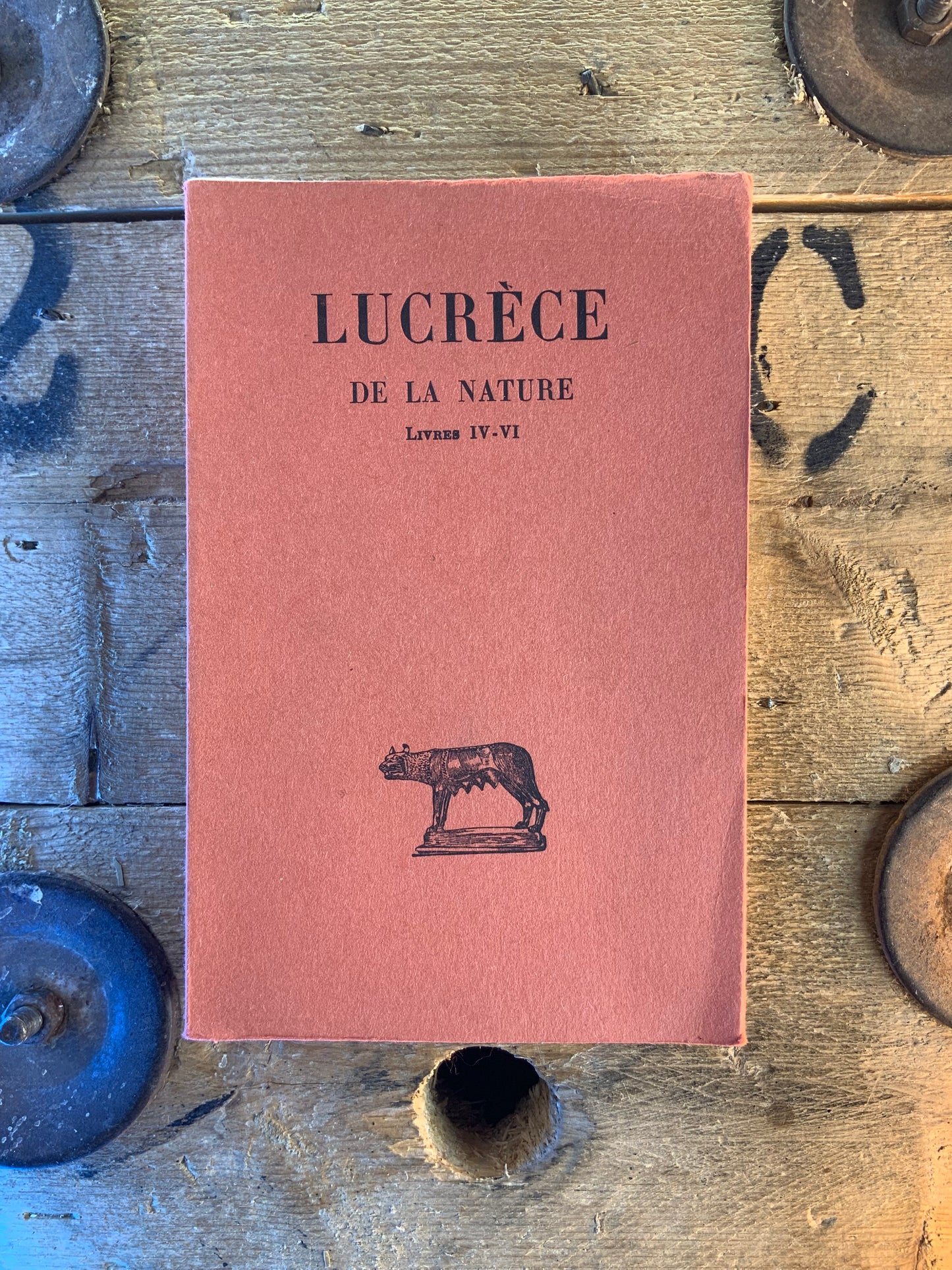 De la nature : livre IV-VI - Lucrèce (bilingue)