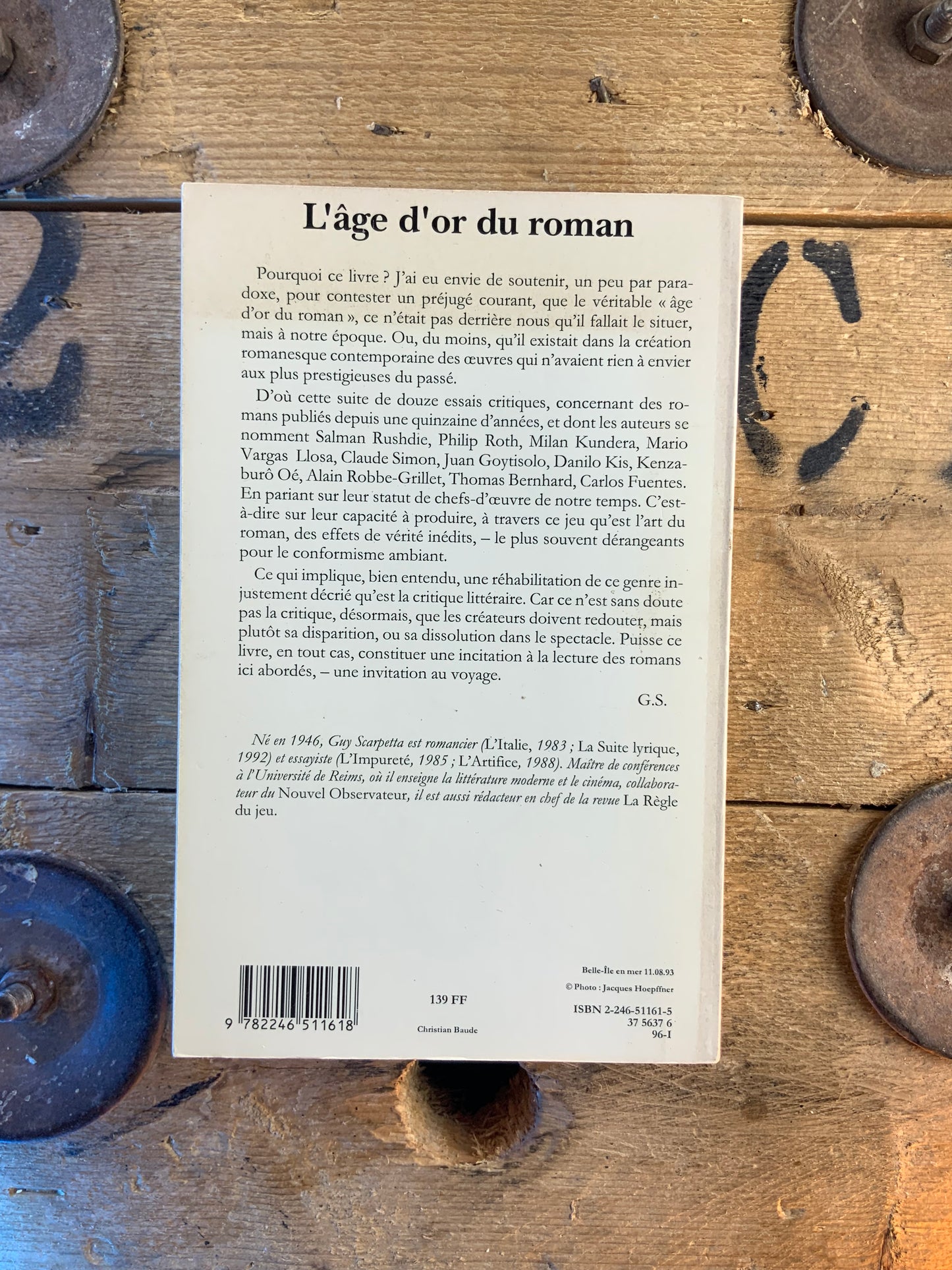 L’âge d’or du roman - Guy Scarpetta