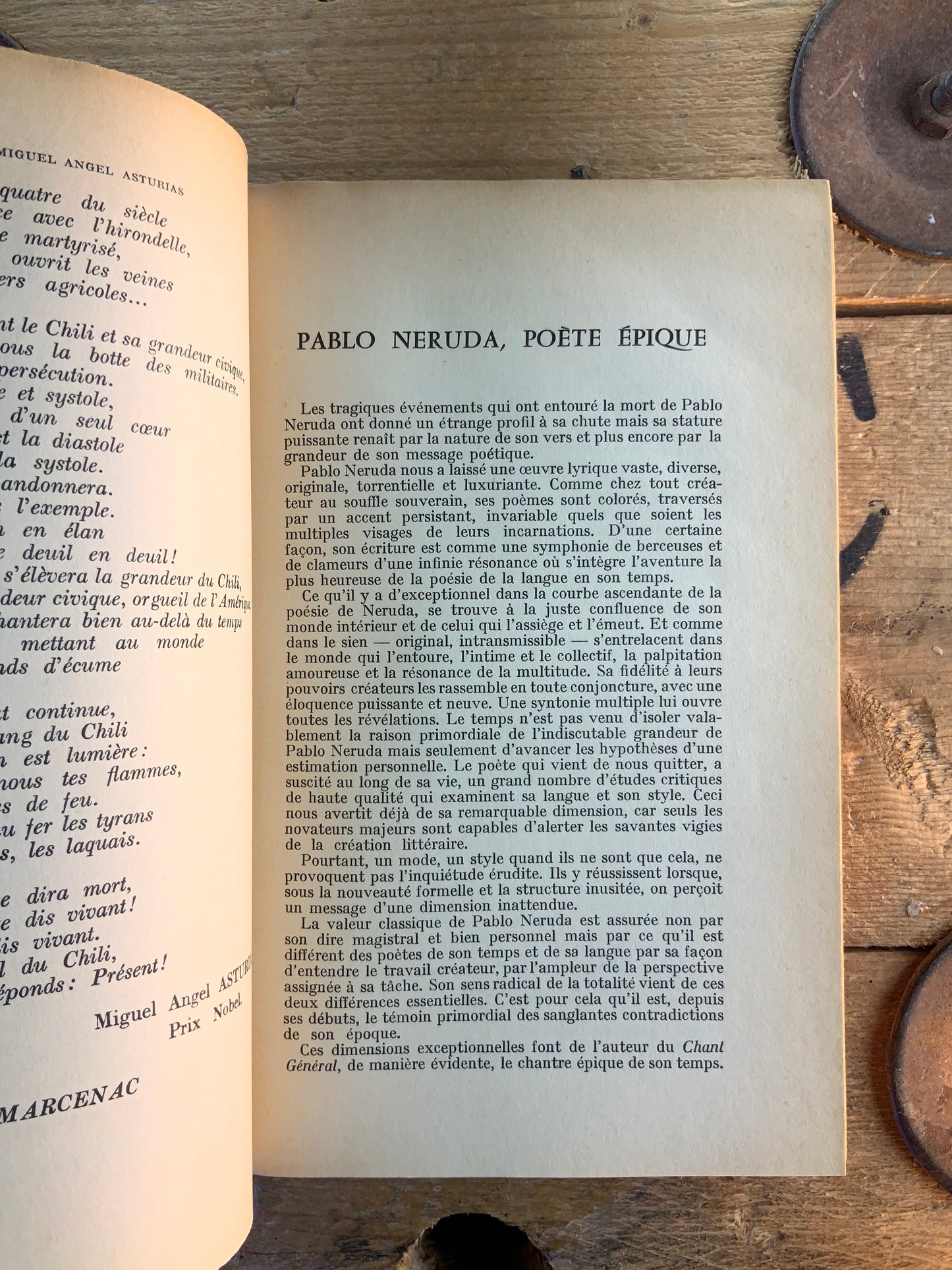 Neruda présent - [ Europe - revue littéraire mensuelle ] Janvier-Février 1974 - N° 537-538