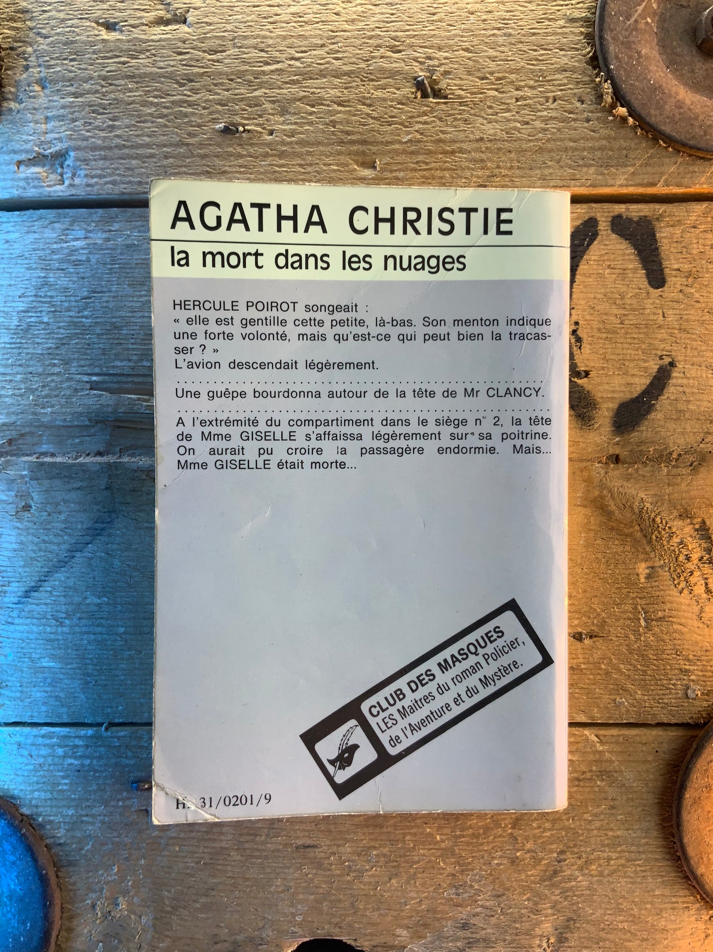 La mort dans les nuages - Agatha Christie