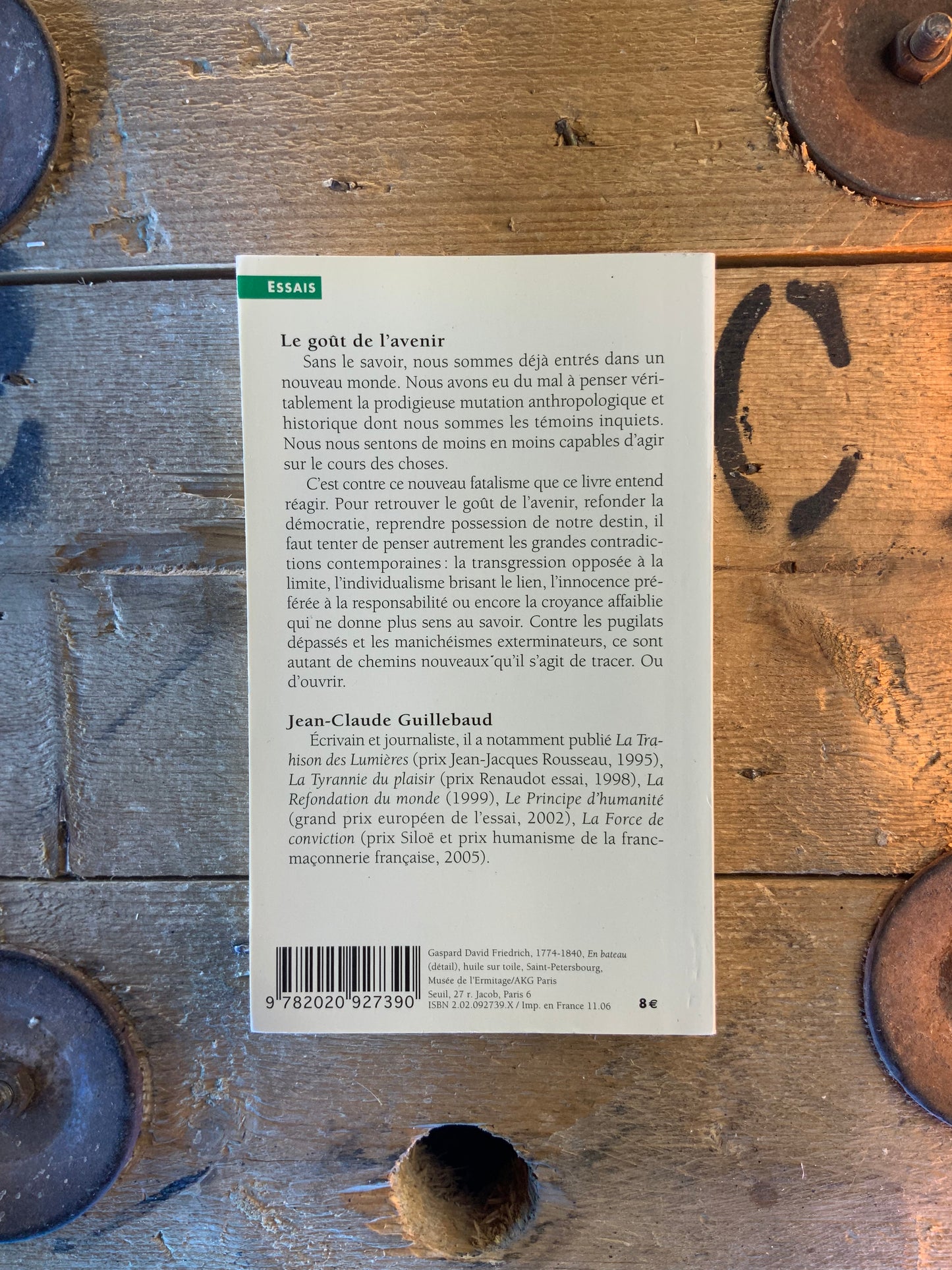 Le goût de l’avenir - Jean-Claude Guillebaud