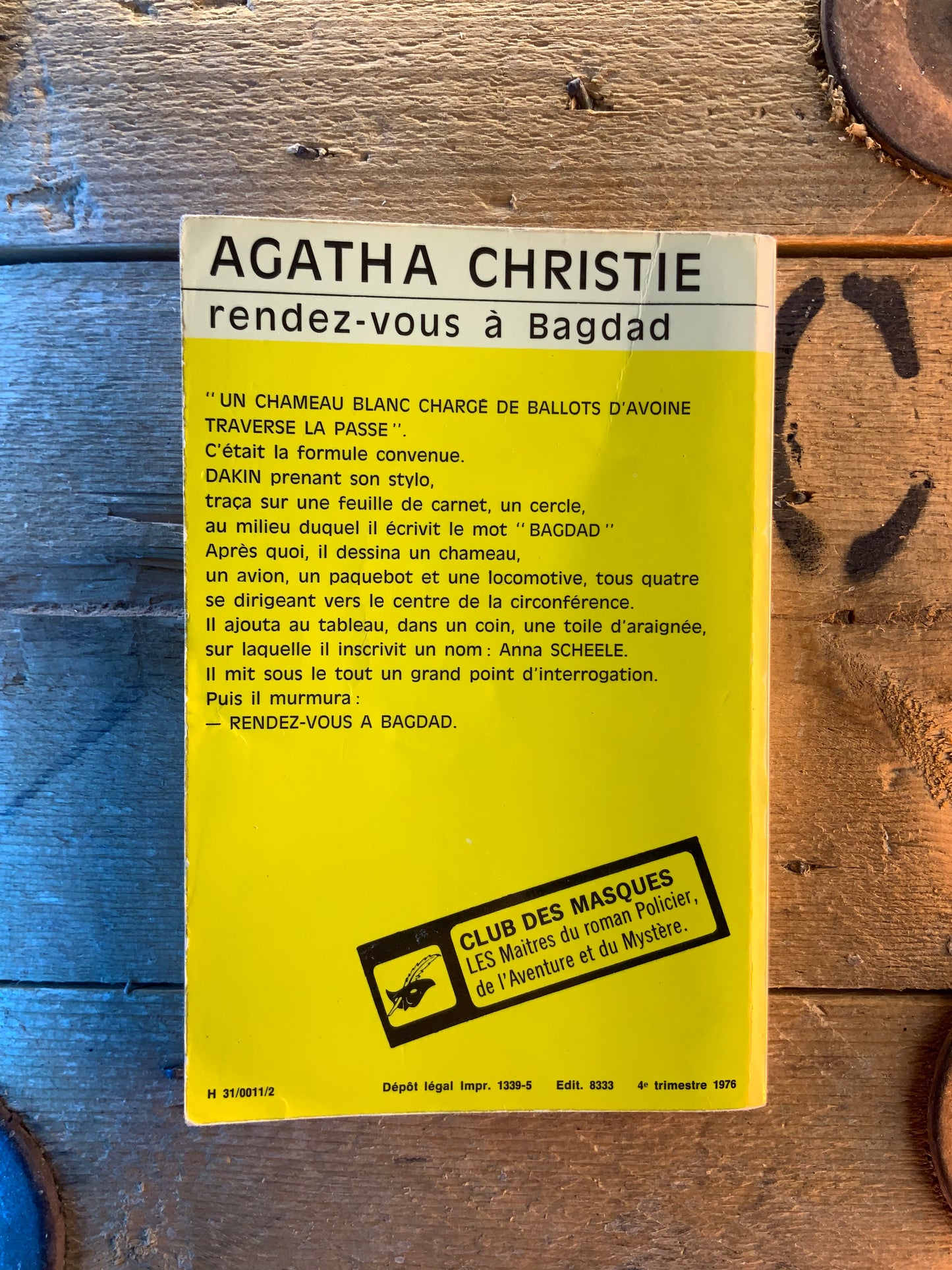 Rendez-vous à Bagdad - Agatha Christie