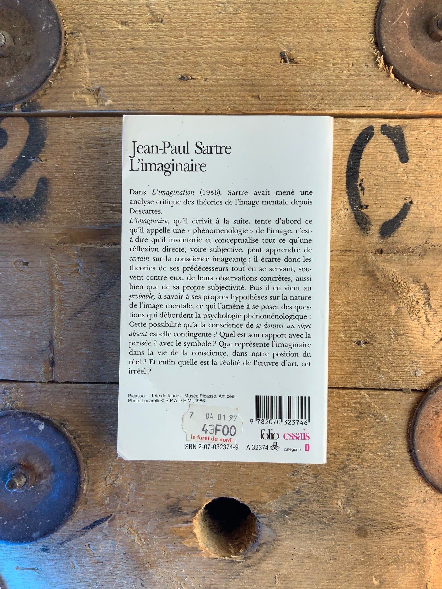 L’imaginaire - Jean-Paul Sartre