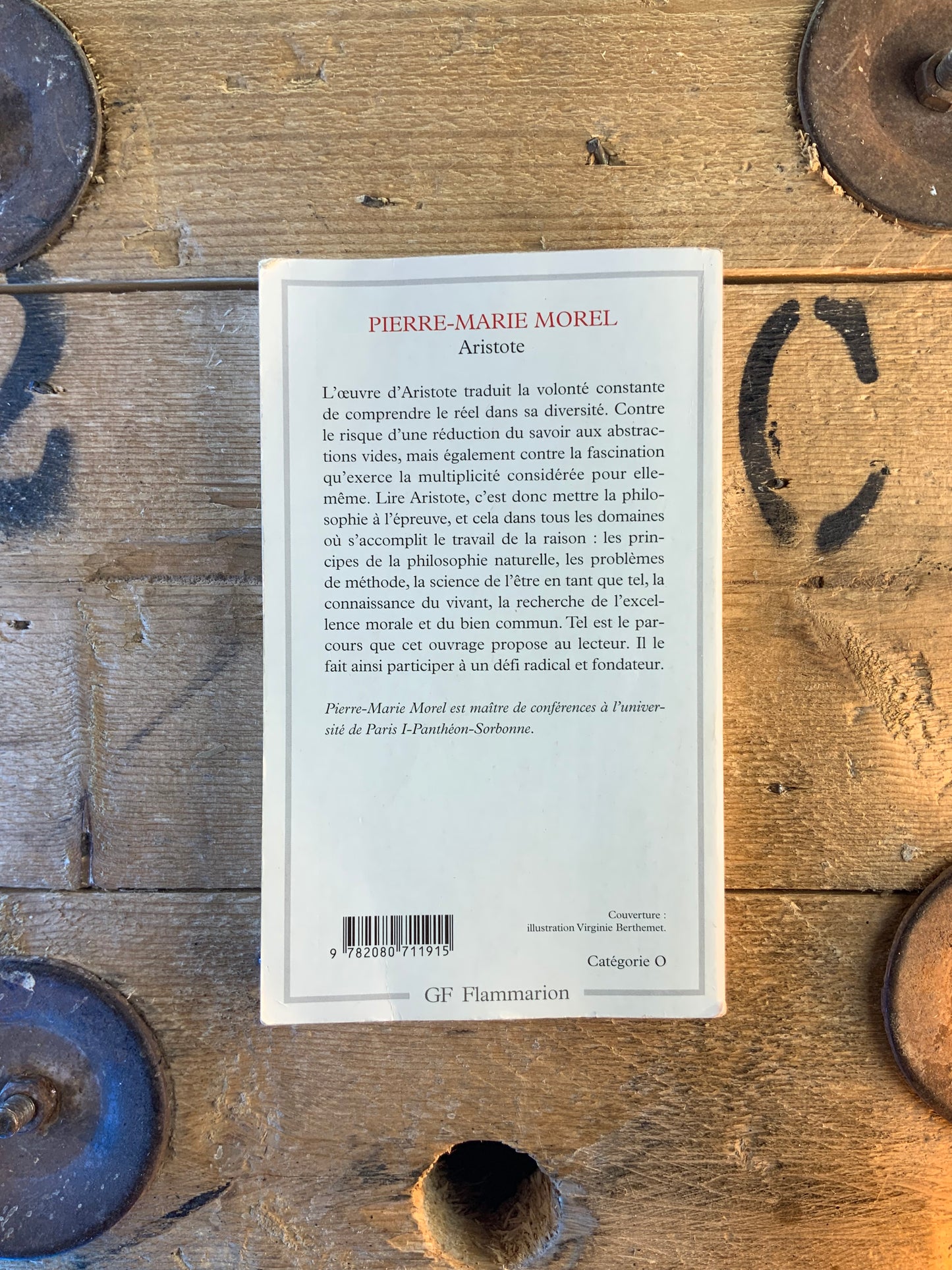 Aristote - Pierre-Marie Morel