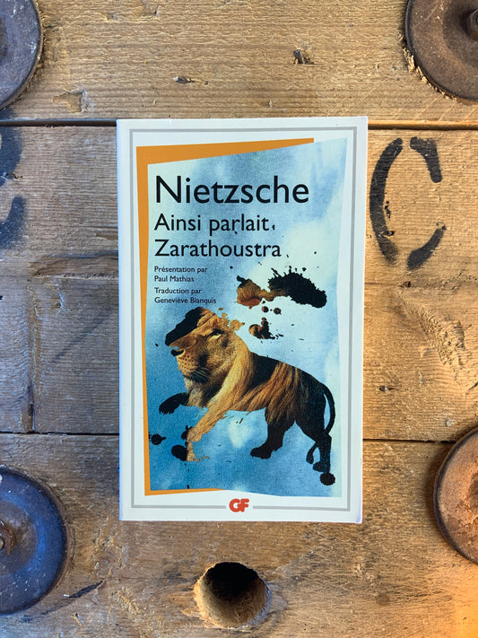 Ainsi parlait Zarathoustra - Friedrich Nietzsche