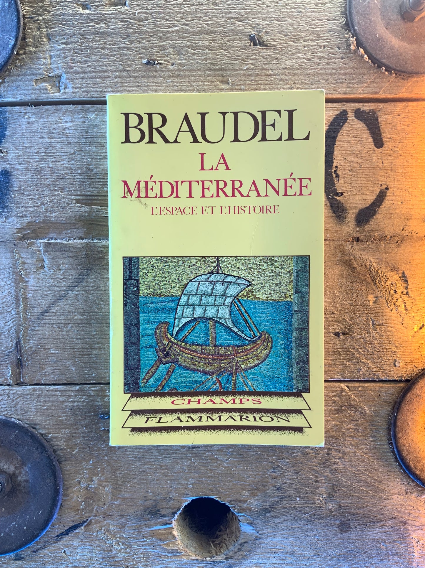 La méditerranée : l’espace et l’histoire - Fernand Braudel