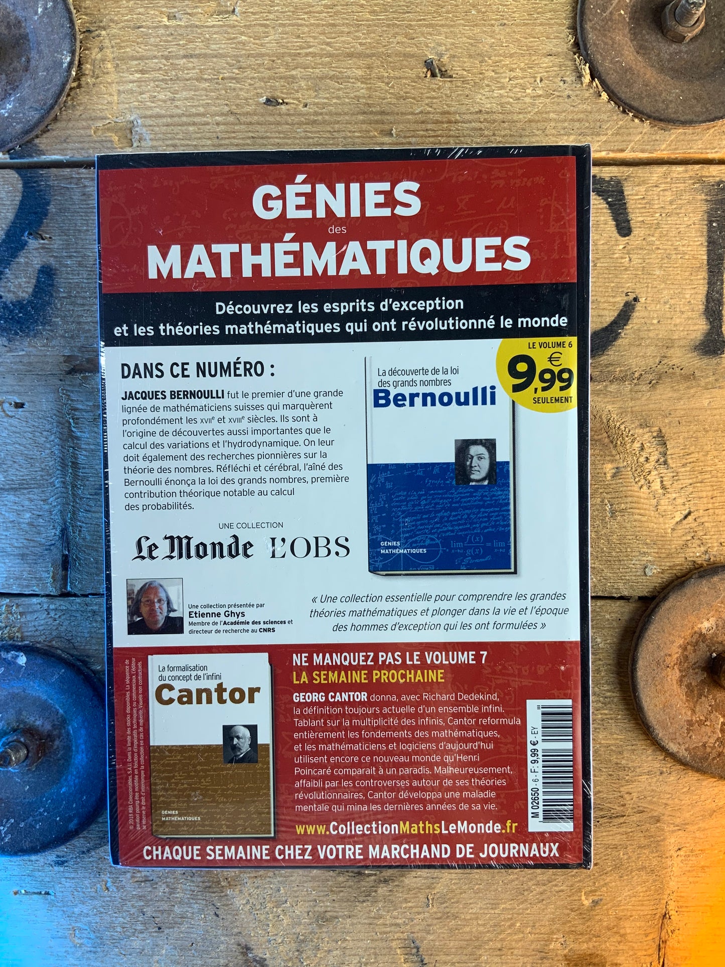 Bernoulli : La découverte de la loi des grands nombres [ COLLECTION GÉNIES MATHÉMATIQUES ]