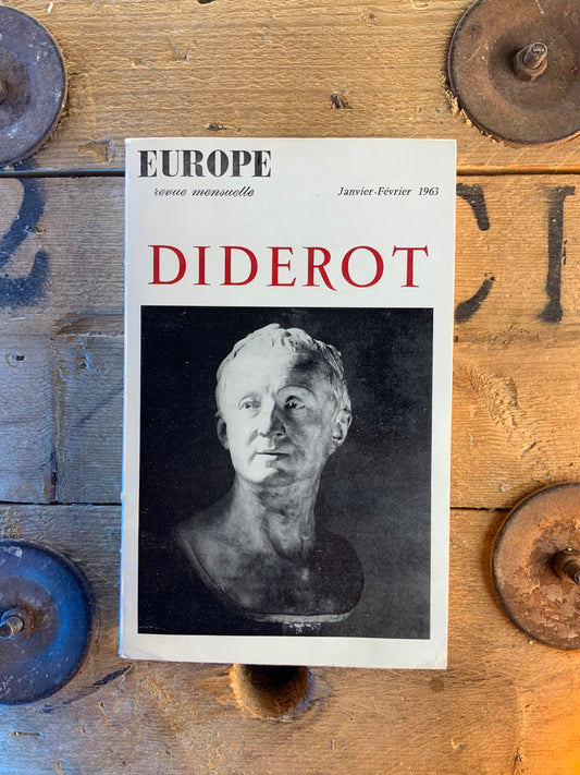 Diderot [ EUROPE revue littéraire mensuelle ]