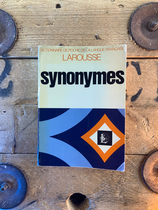 Dictionnaire de poche de la langue française : Synonymes