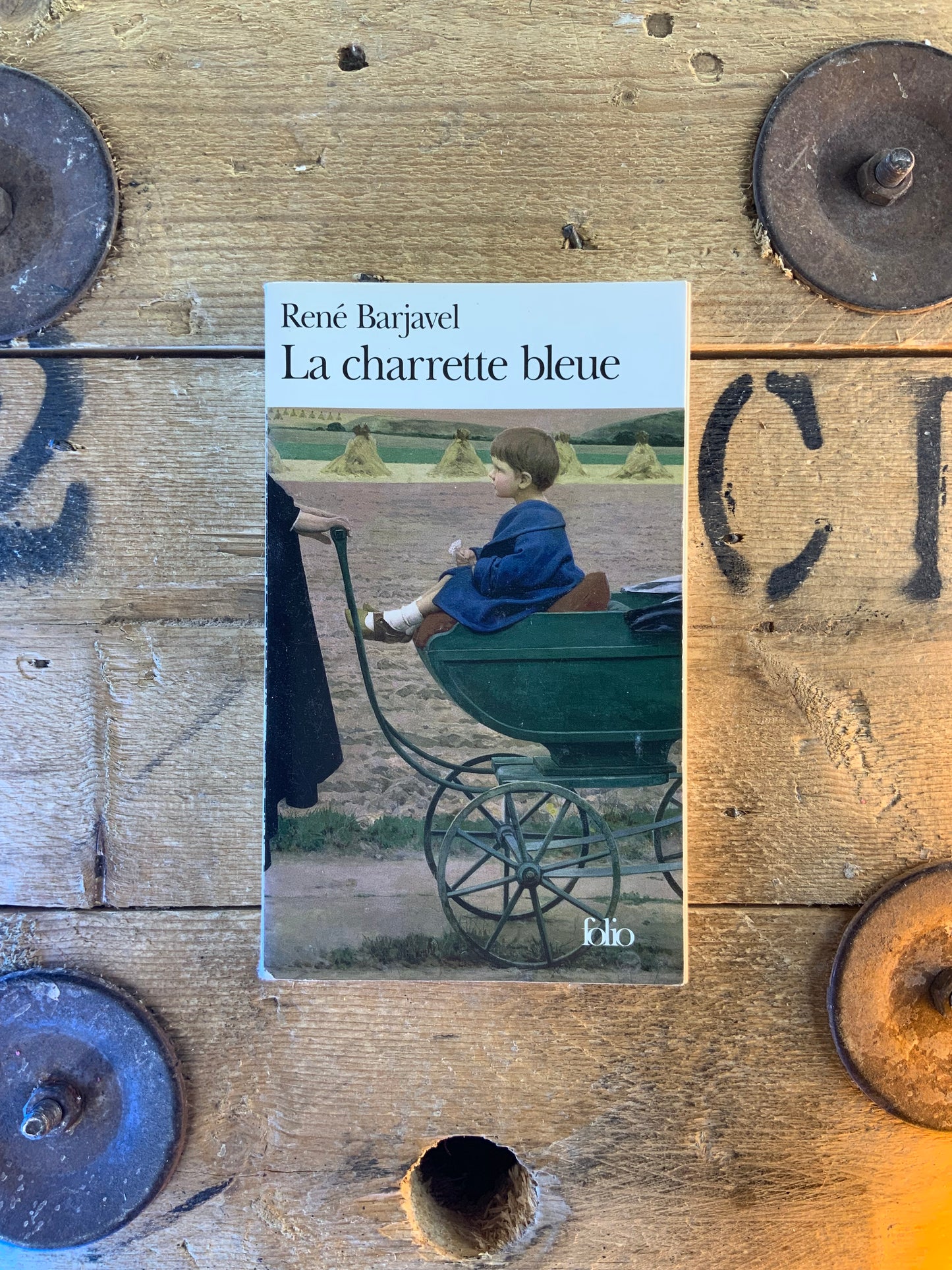La charrette bleue - René Brajavel