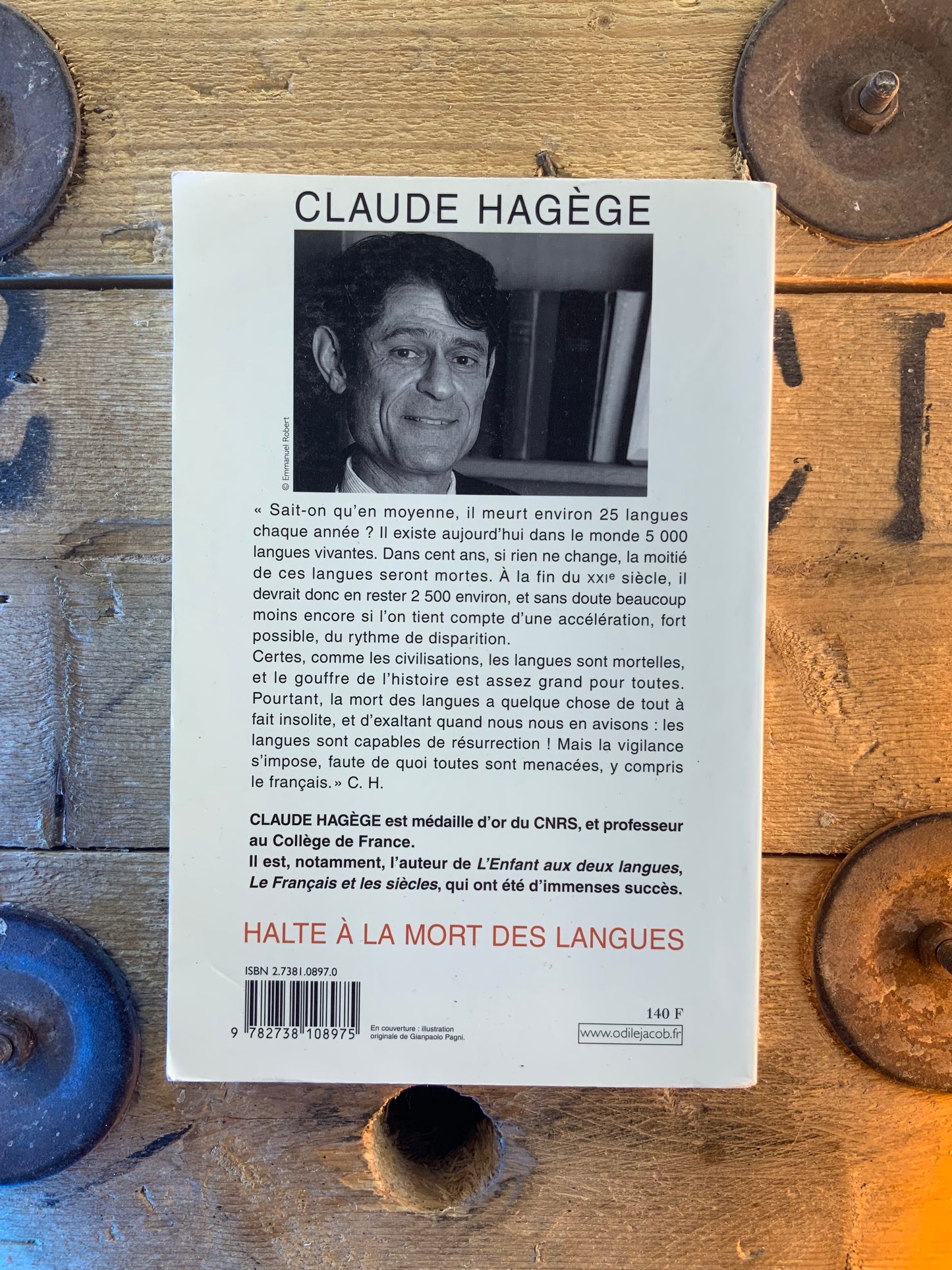 Halte à la mort des langues - Claude Hagège