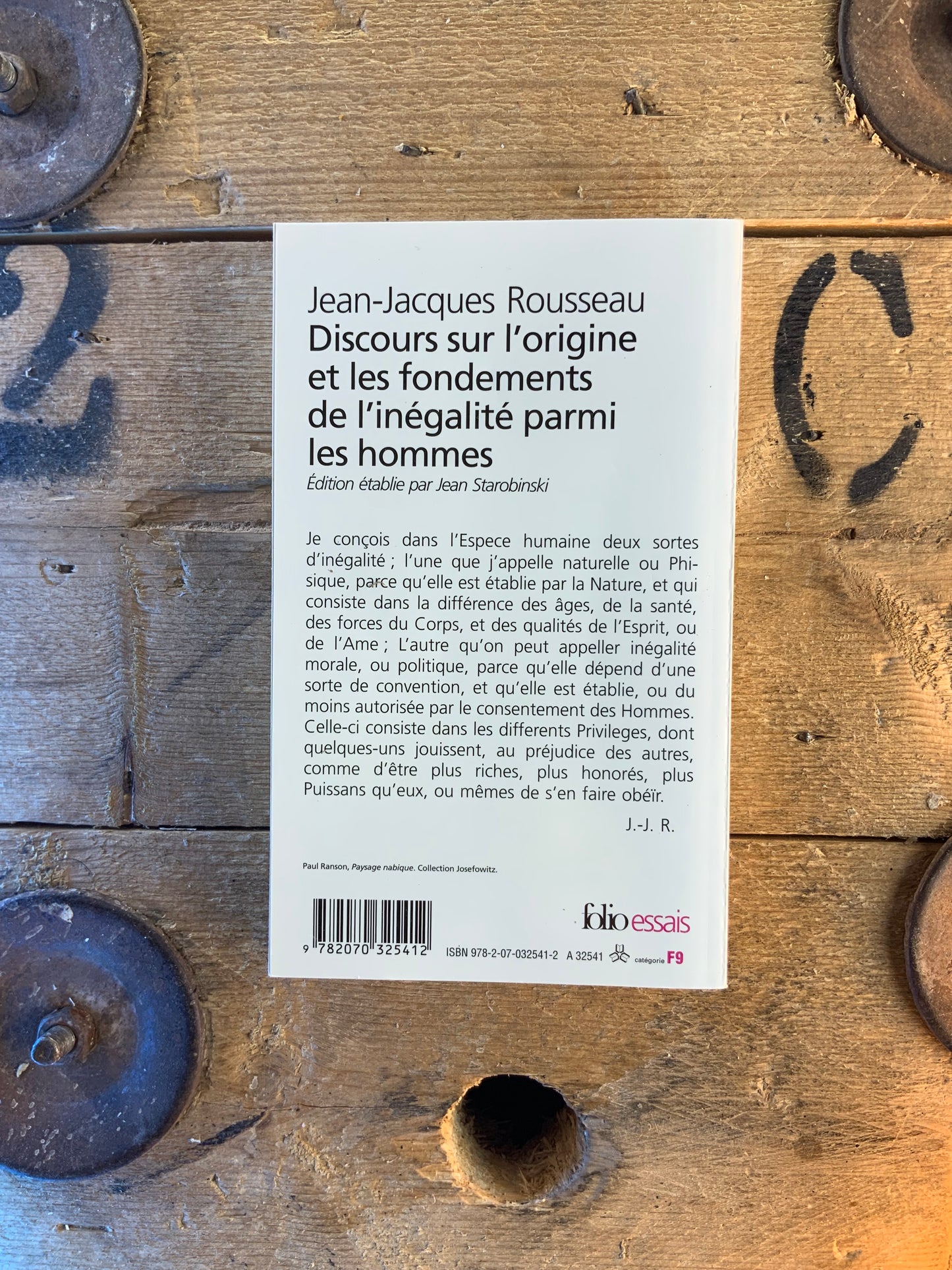 Discours sur l’origine et les fondements de l’inégalité parmi les hommes - Jean-Jacques Rousseau