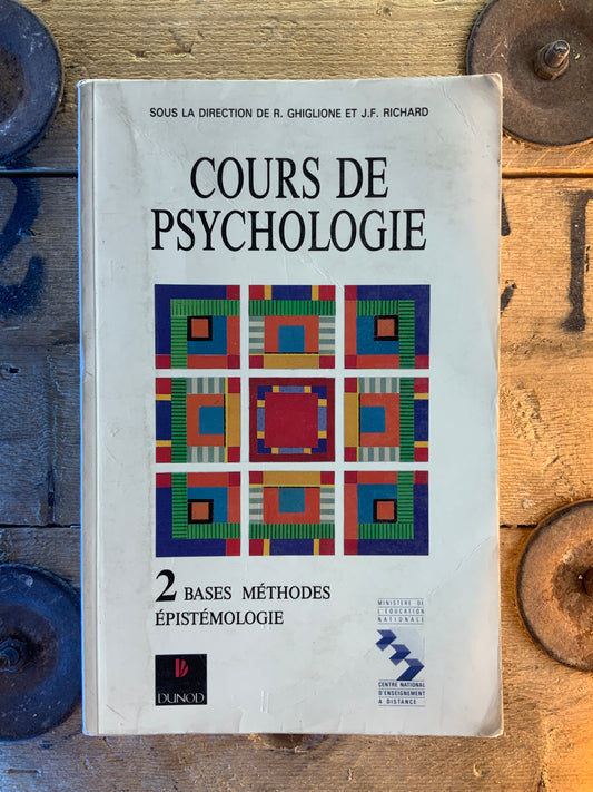 Cours de psychologie : Bases méthodes épistémologie