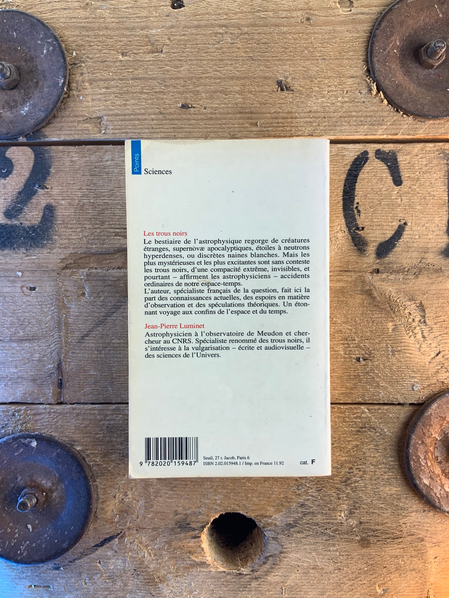 Les trous noirs - Jean-Pierre Luminet
