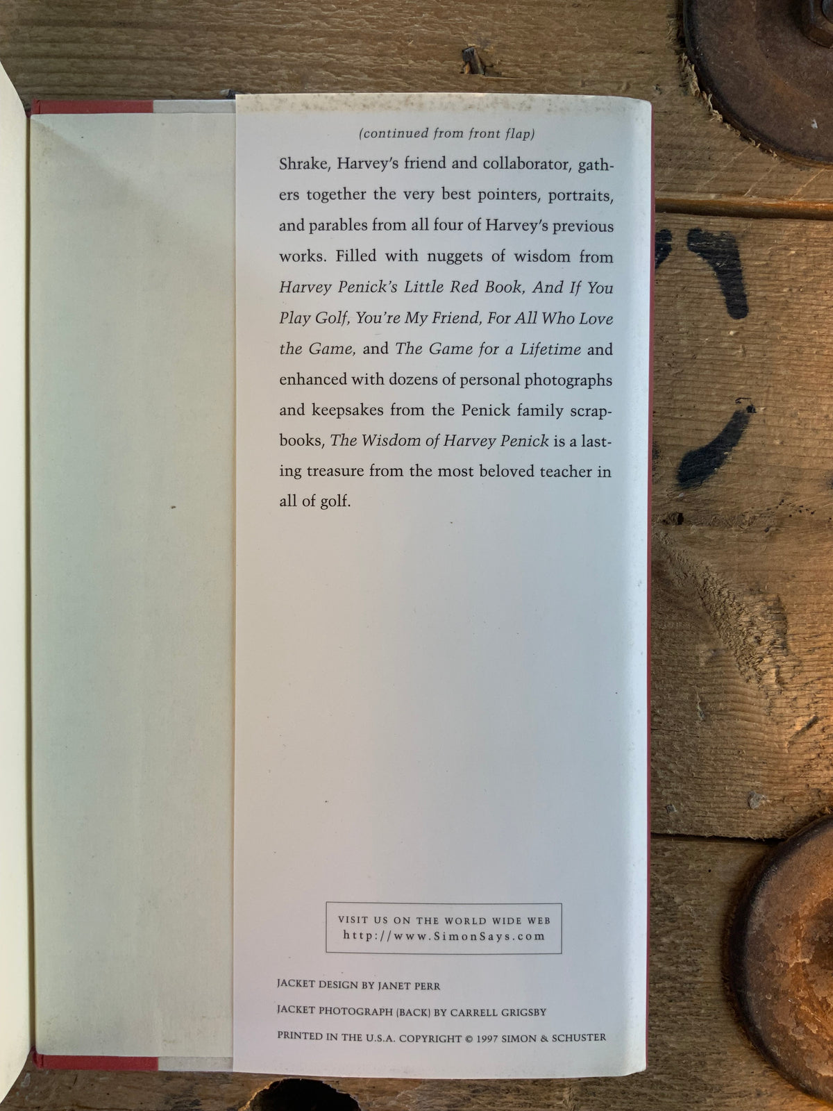 The wisdom of Harvey Penick