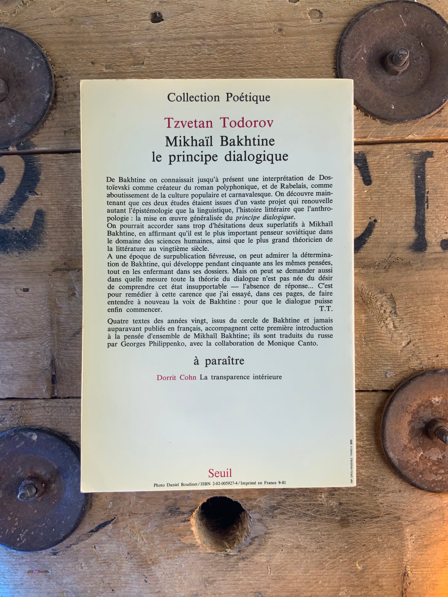 Roland Barthes [ Revue Poétique ] - Septembre 1981 - n° 47