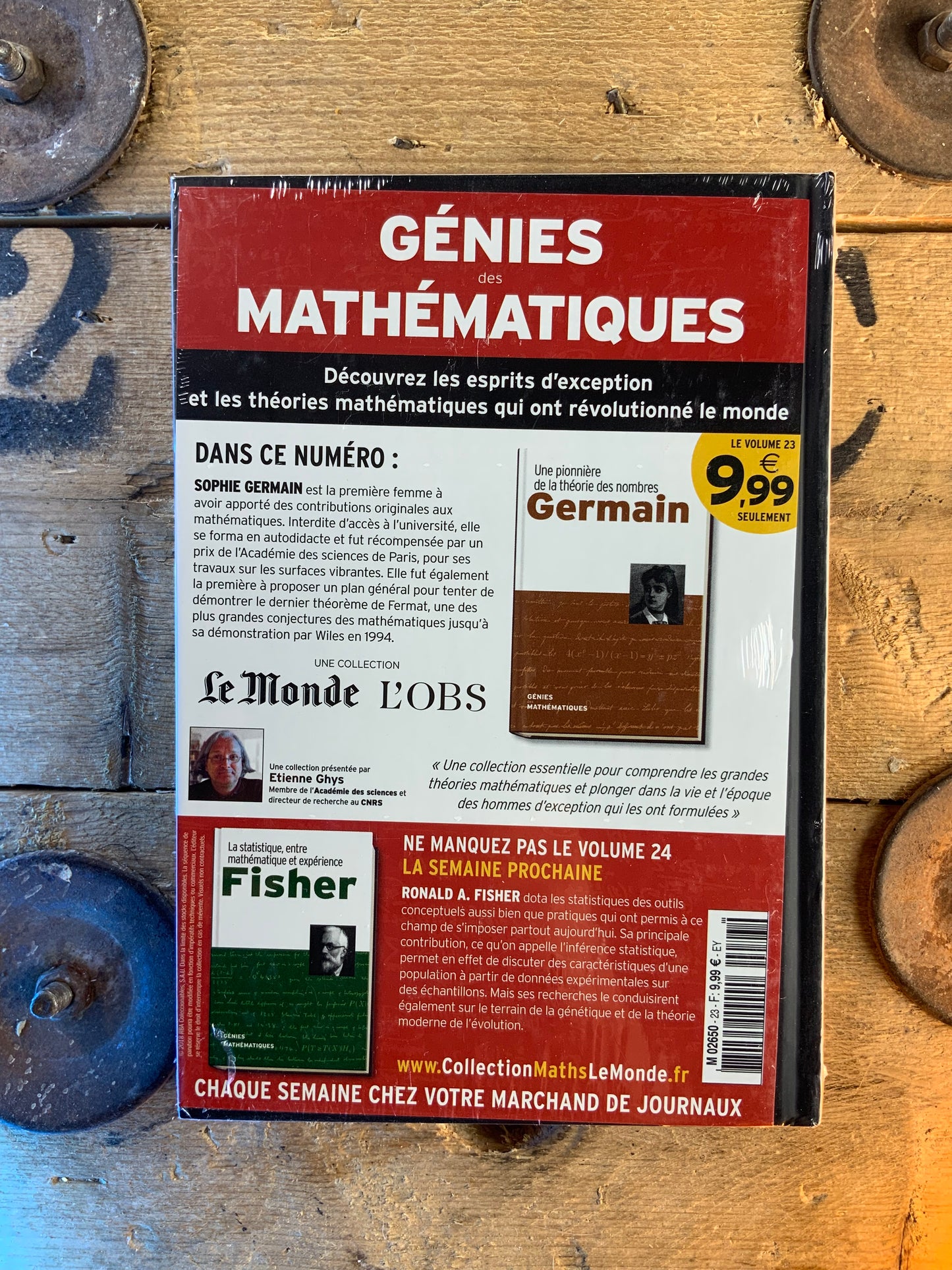 Germain : Une pionnière de la théorie des nombres [ COLLECTION GÉNIES MATHÉMATIQUES ]