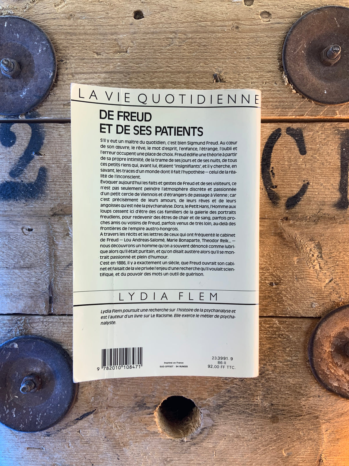 La vie quotidienne de Freud et de ses patients - Lydia Flem