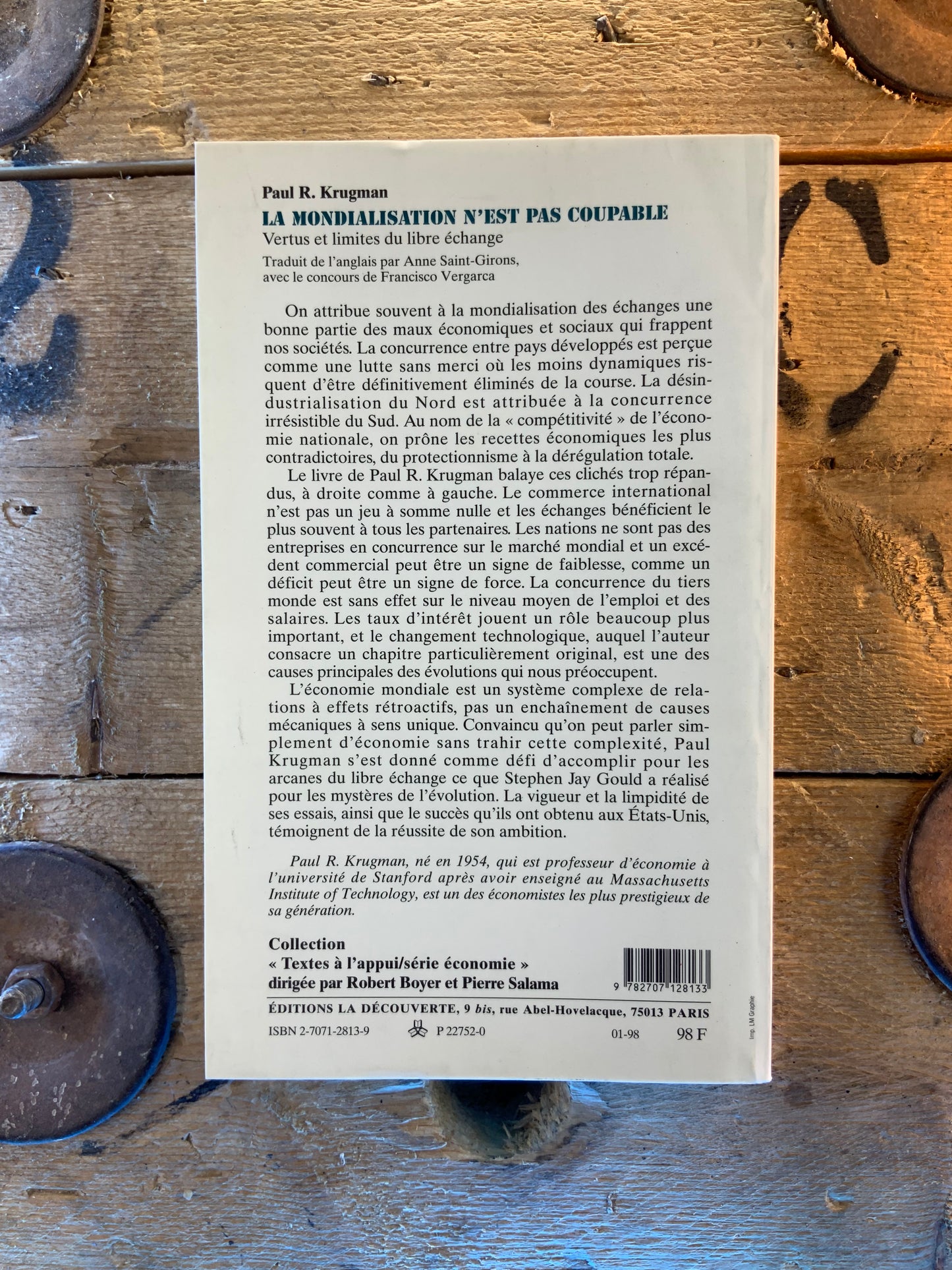 La mondialisation n’est pas coupable : verjs et limites du libre-échange - Paul R. Krugman