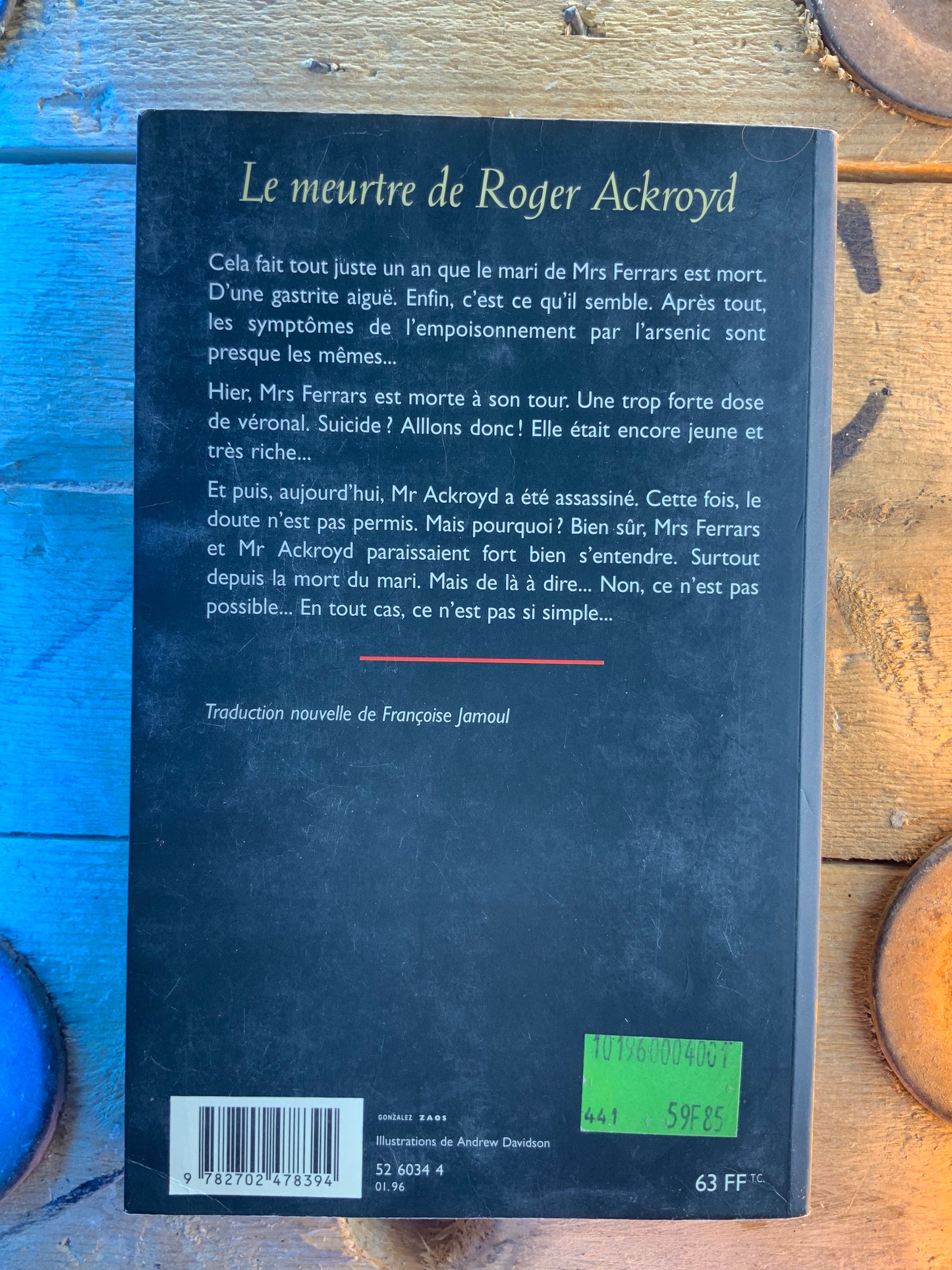 Le meurtre de Roger Ackroyd - Agatha Christie