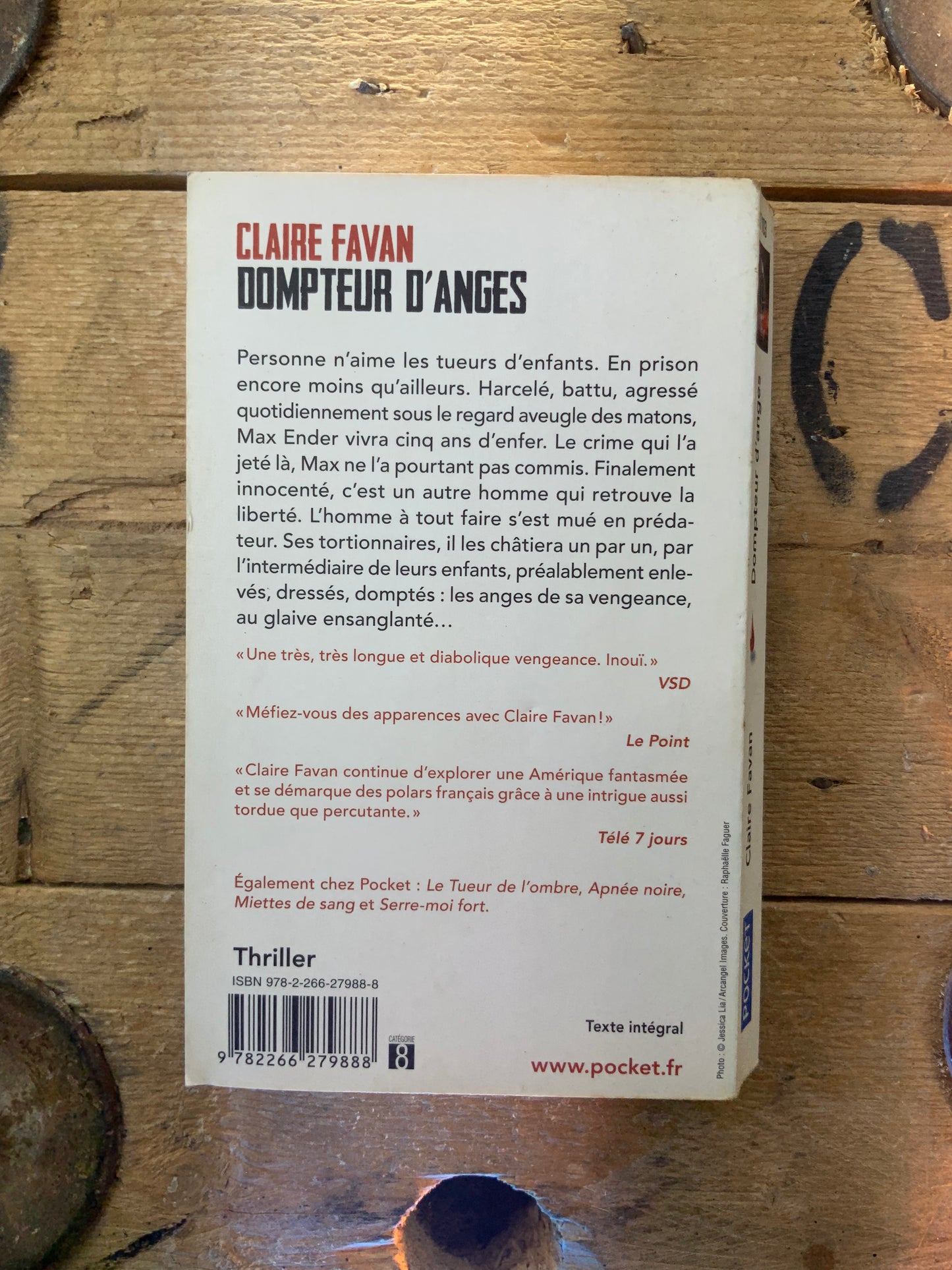 Dompteur d’anges - Claire Favan