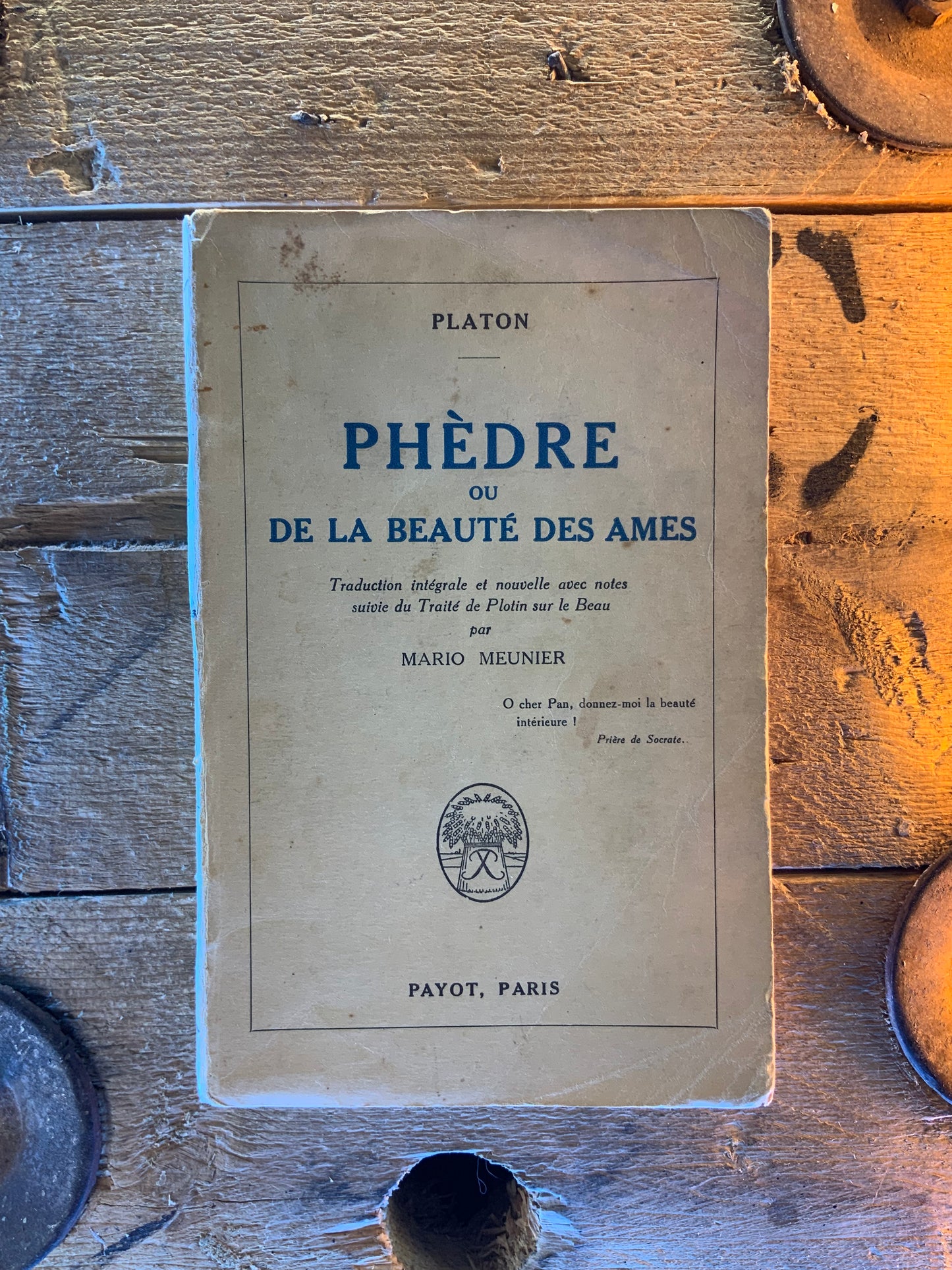 Phèdre ou De la beauté des âmes - Platon