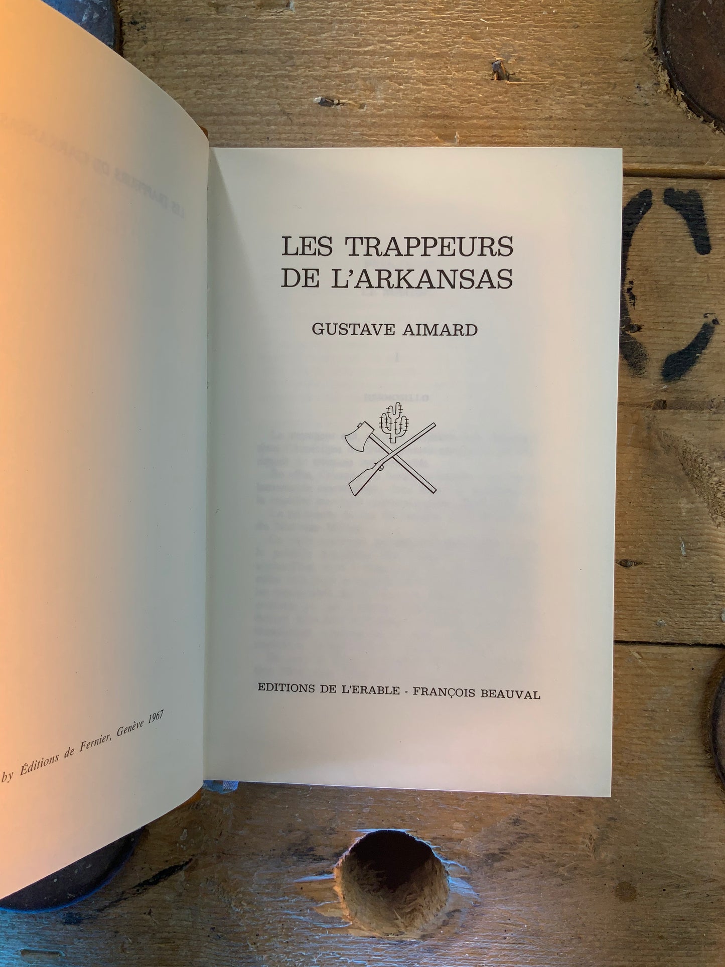 Les trappeurs de l’Arkansas - Gustave Aimard