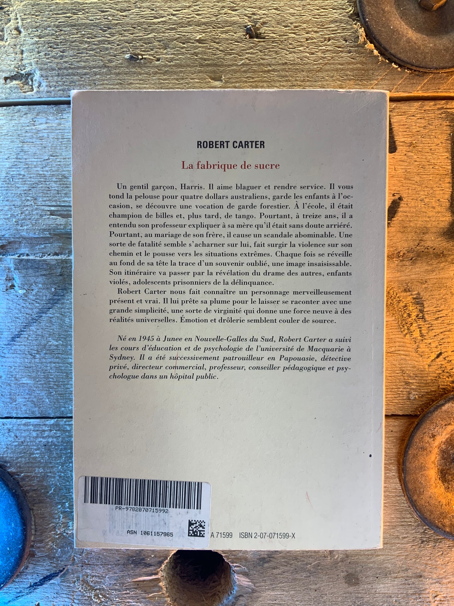 La fabrique du sucre - Robert Carter